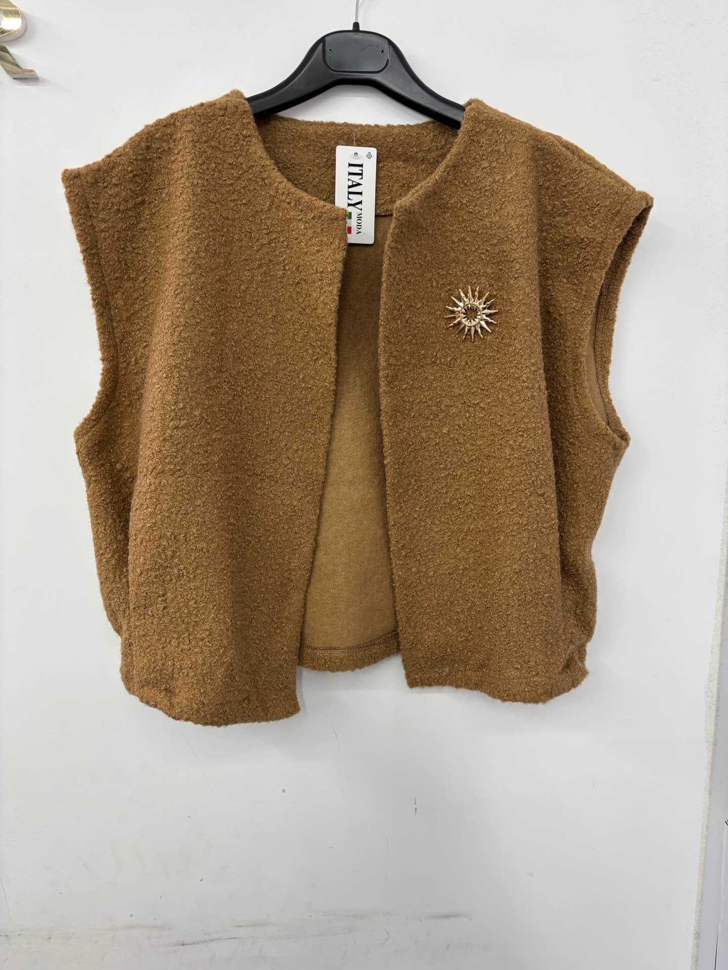 Bouclé jasje ZM - camel