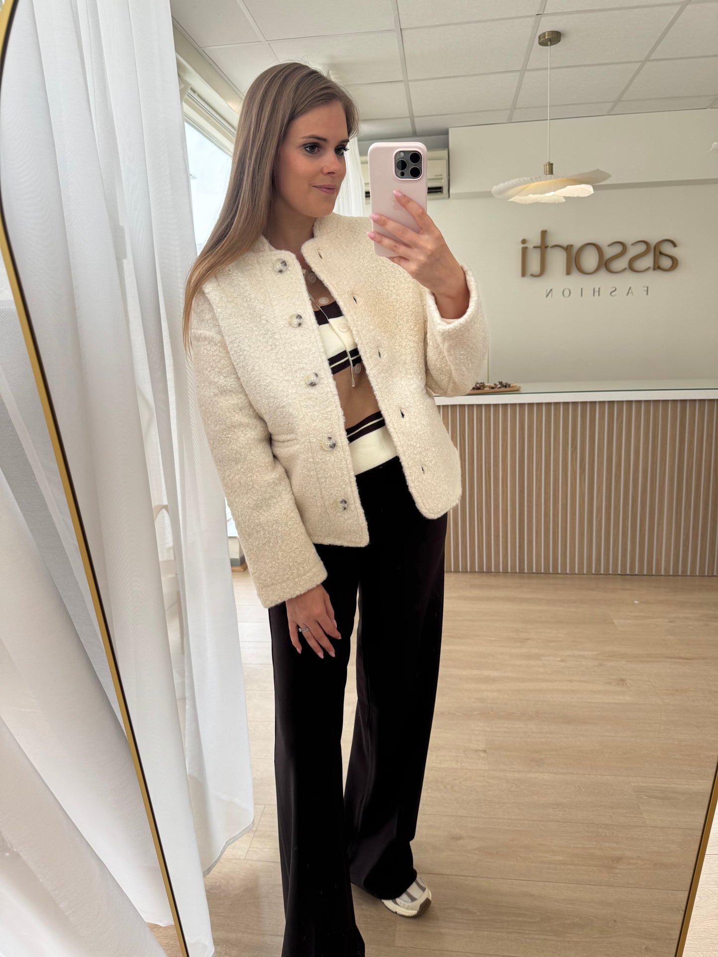 Shaima jacket - ecru