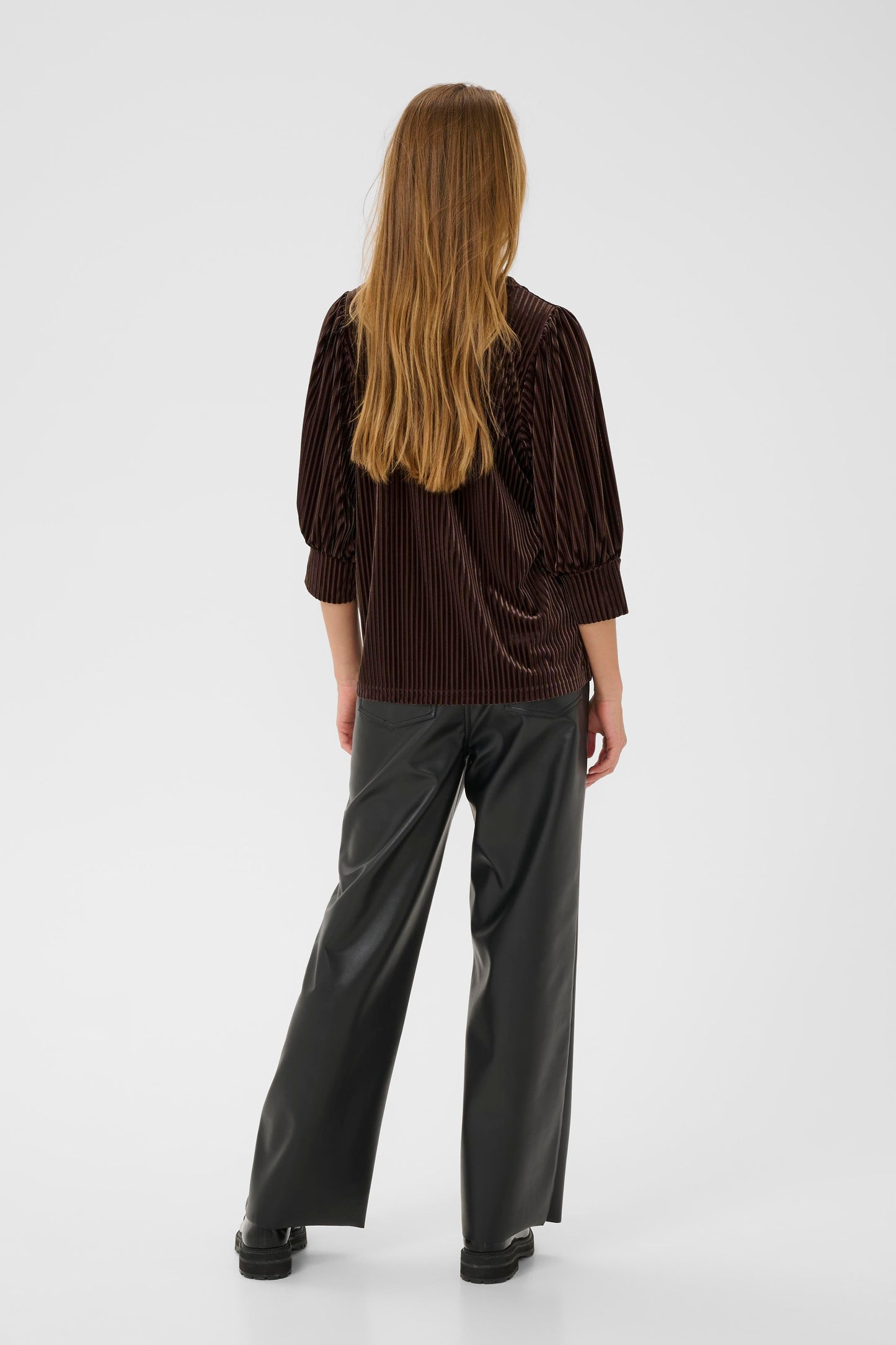 Caca blouse - black coffee