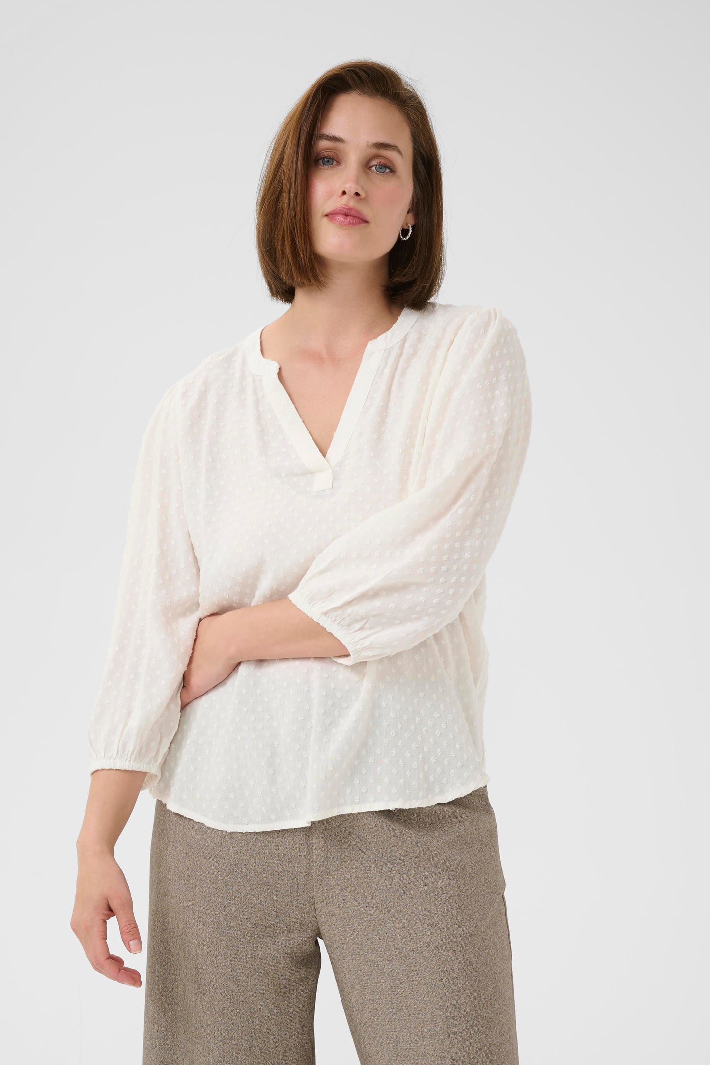 Annika blouse - ecru