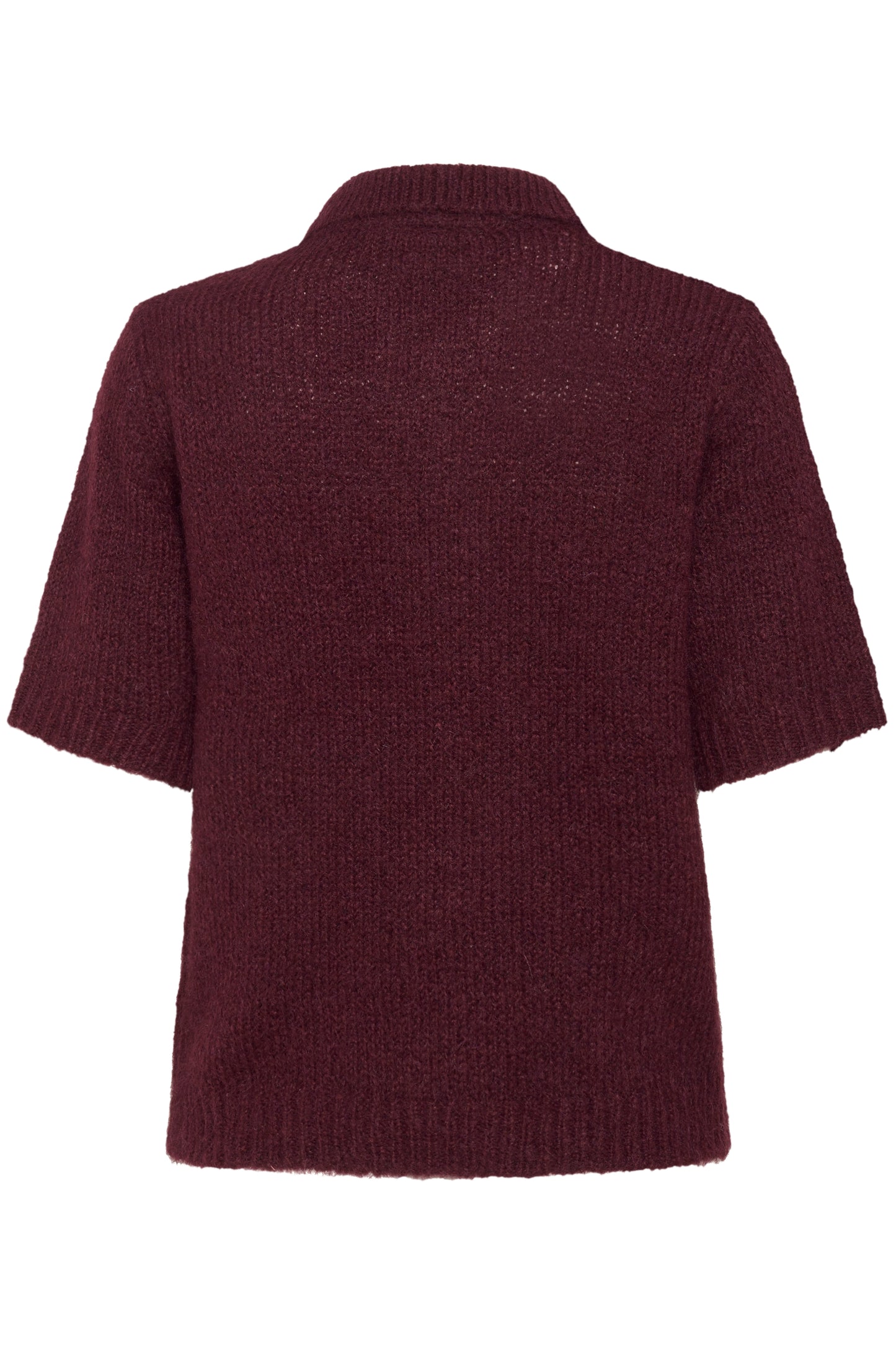 Emilie polo pullover - windsor wine