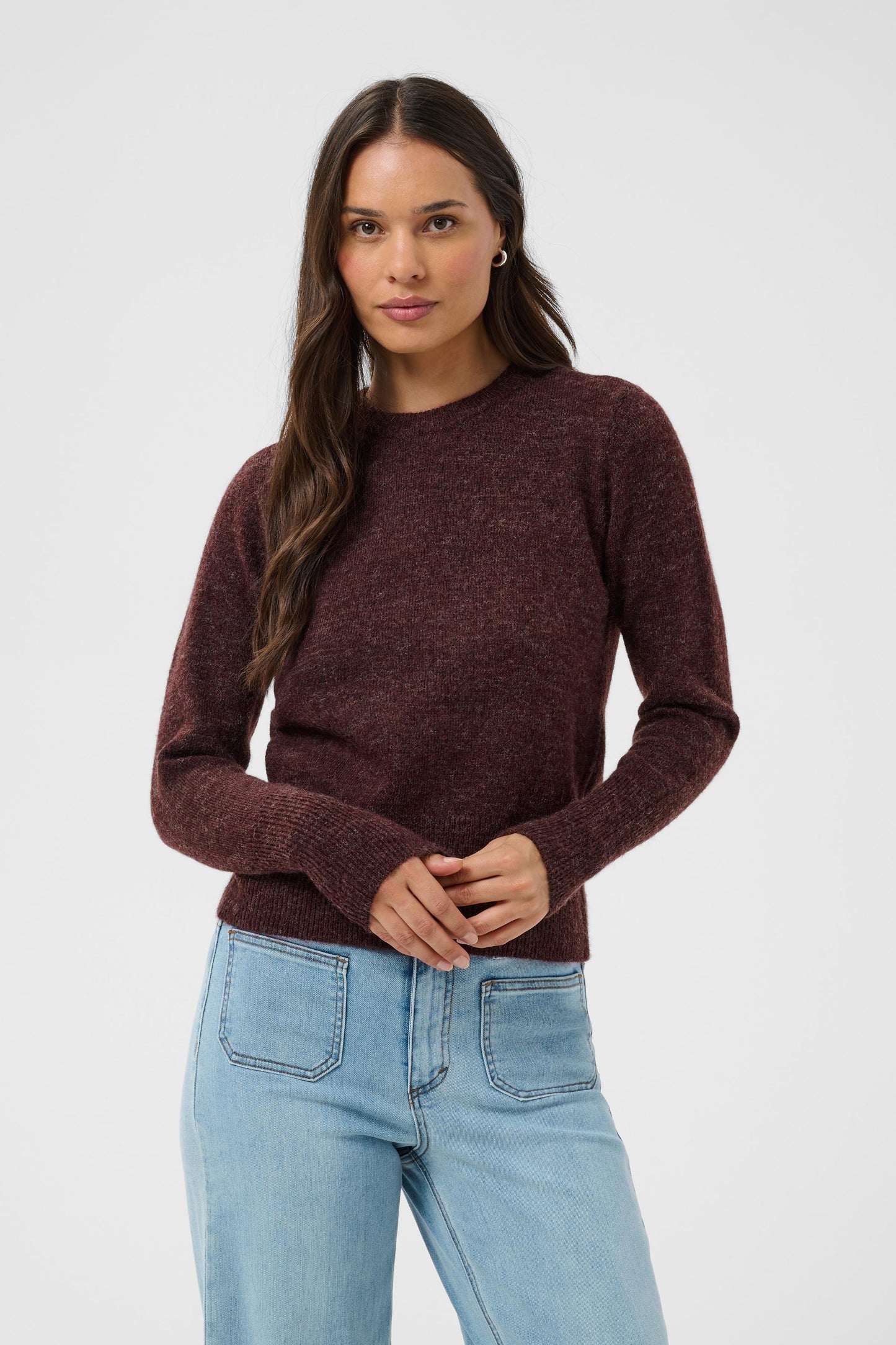 Niel crew neck pullover - fudge