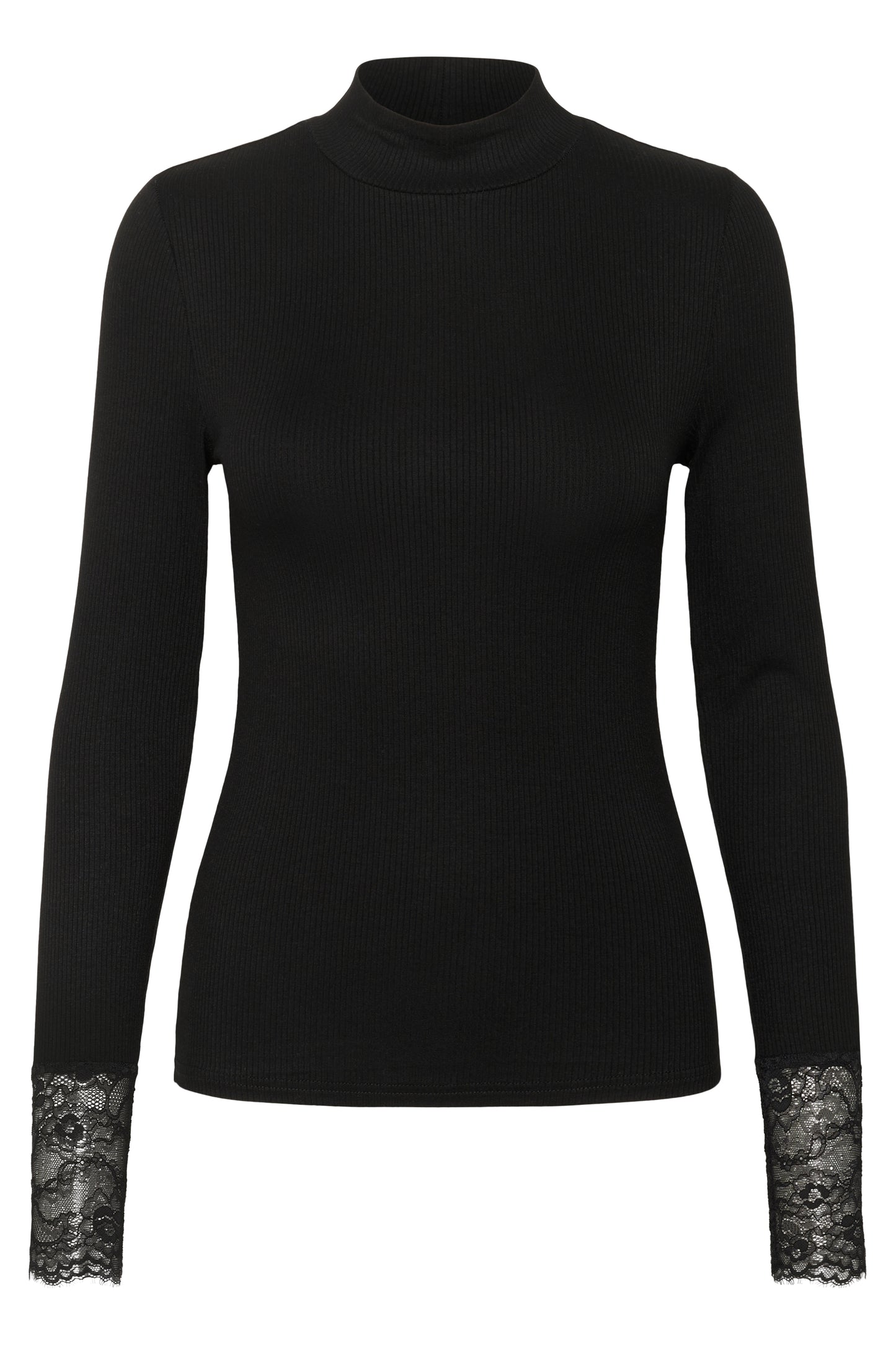 Omi turtleneck t-shirt - black deep