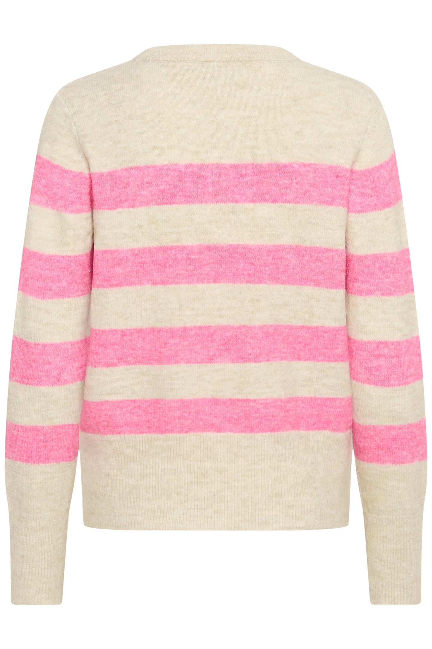 Niel striped pullover - beige/roze