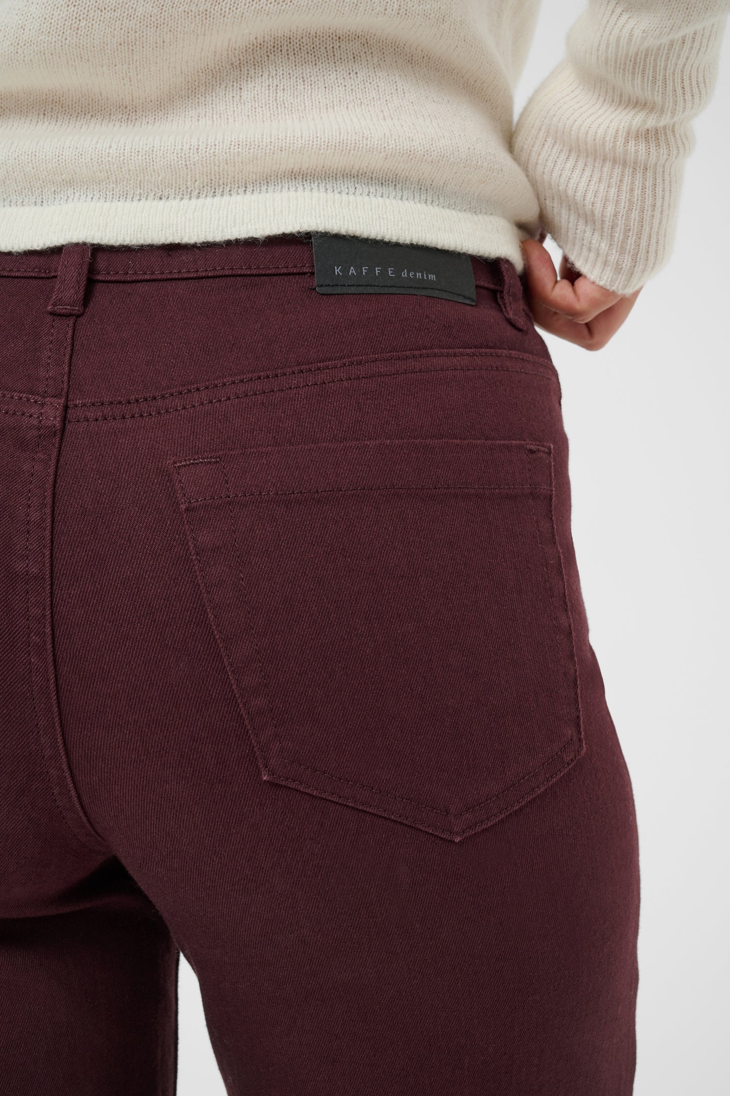 Brook pants high waist - fudge