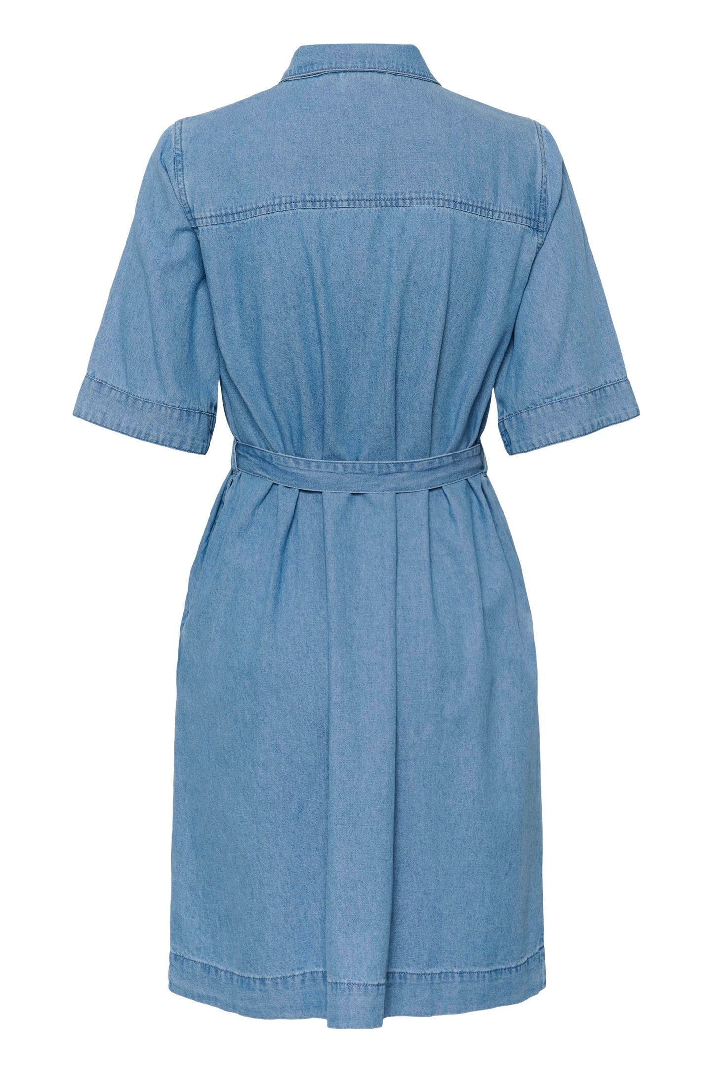 Jade denim dress - blauw