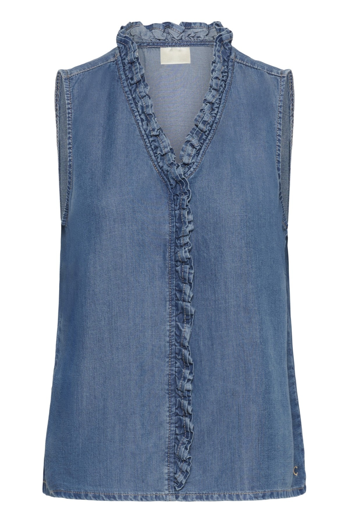 Molly jeans top - blauw