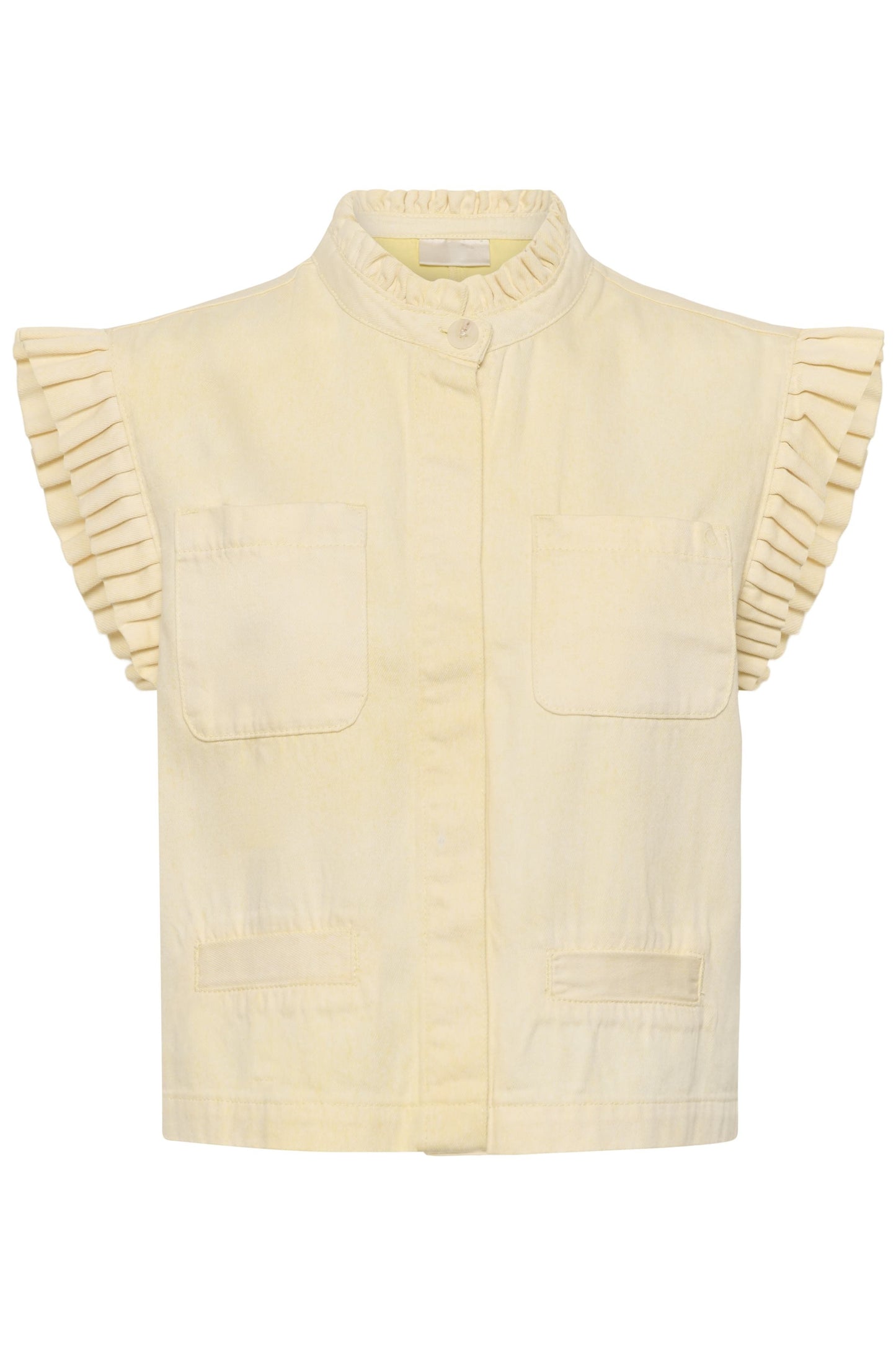 Lorra waistcoat - lemon