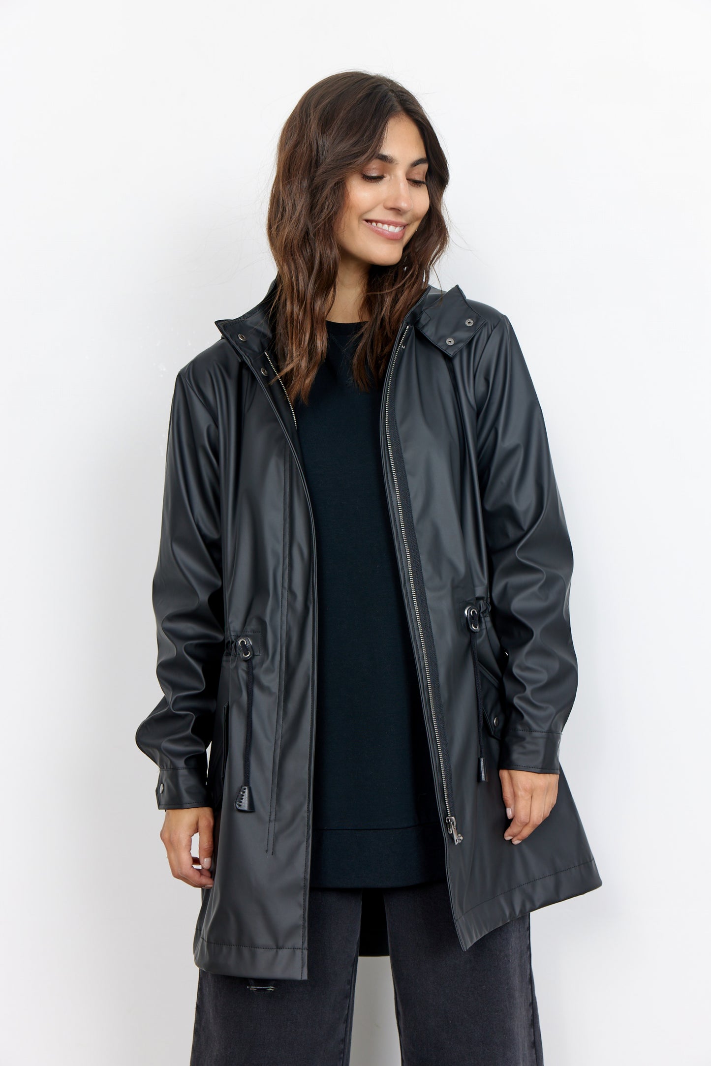 Alexa coat - black