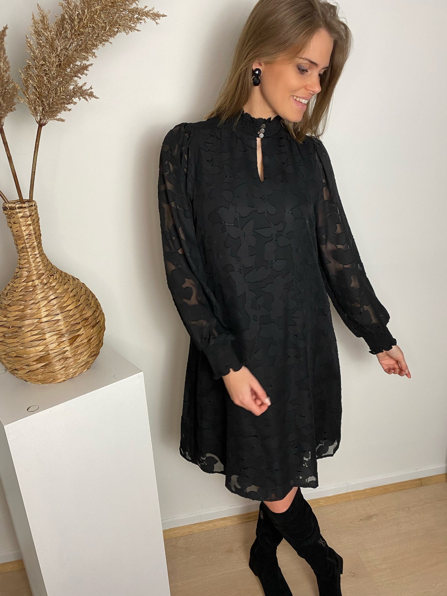 Kleedje smock kraag EsQualo
