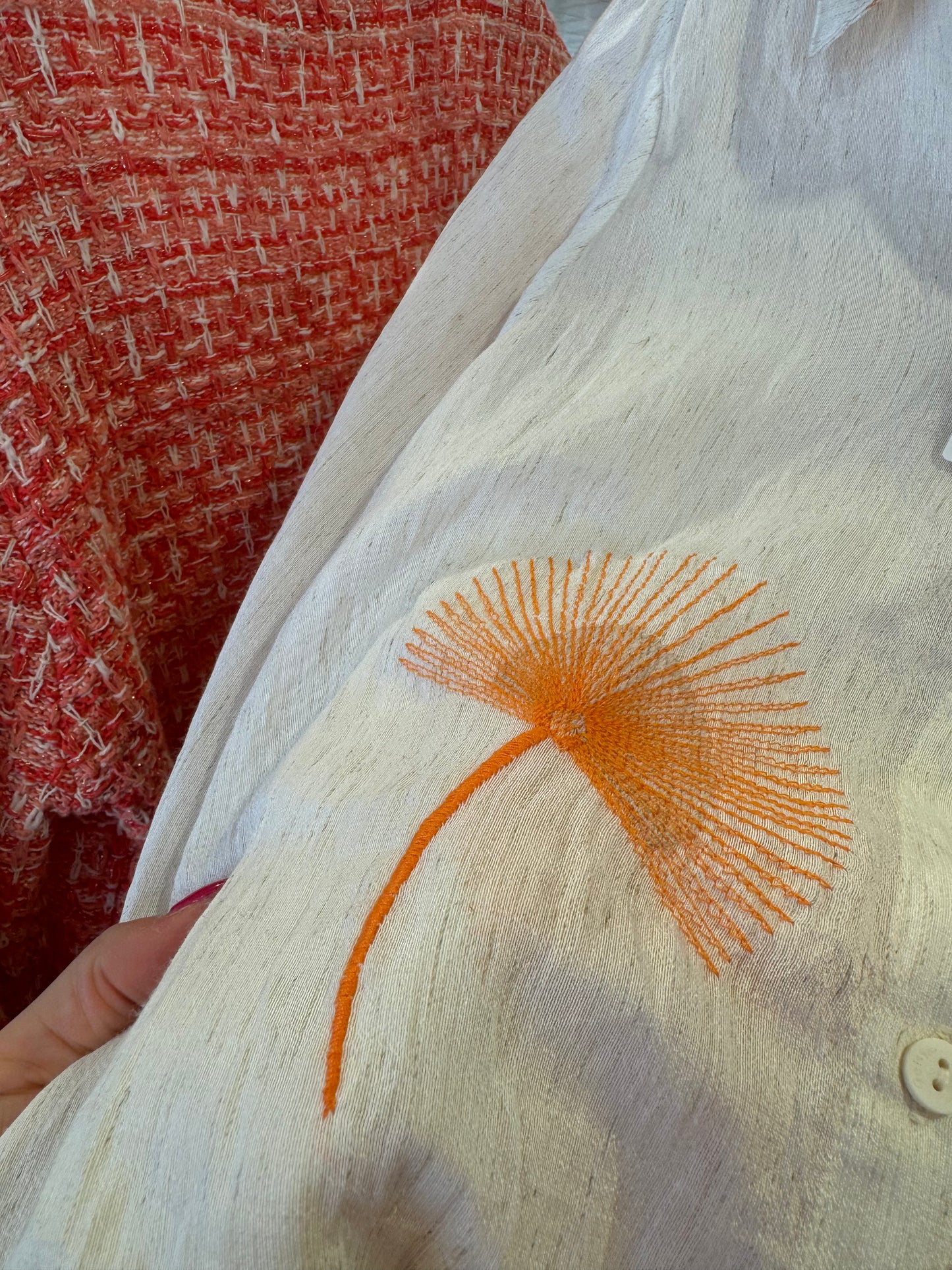 53223 shirt - sand/orange