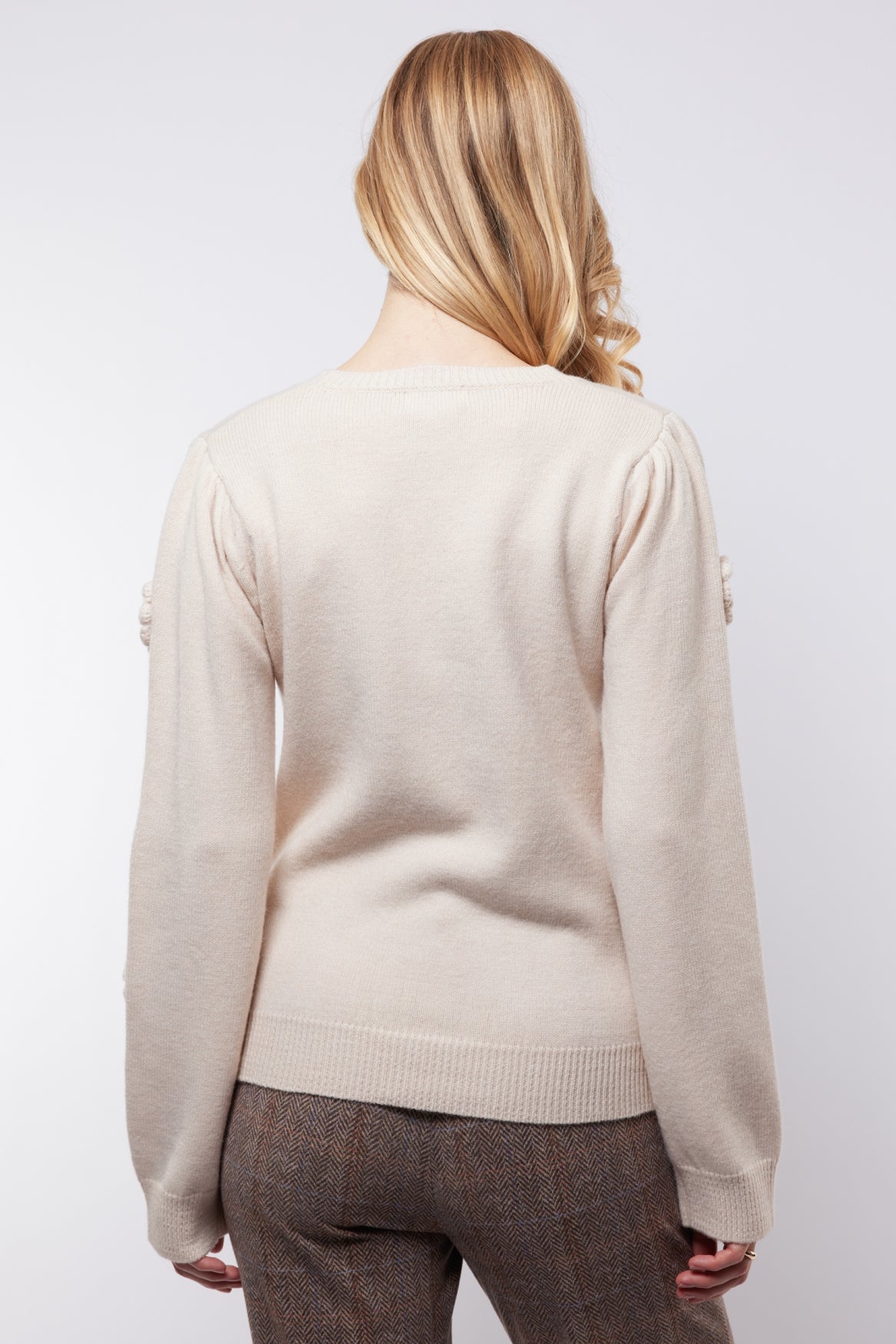 Amira knit top - sand
