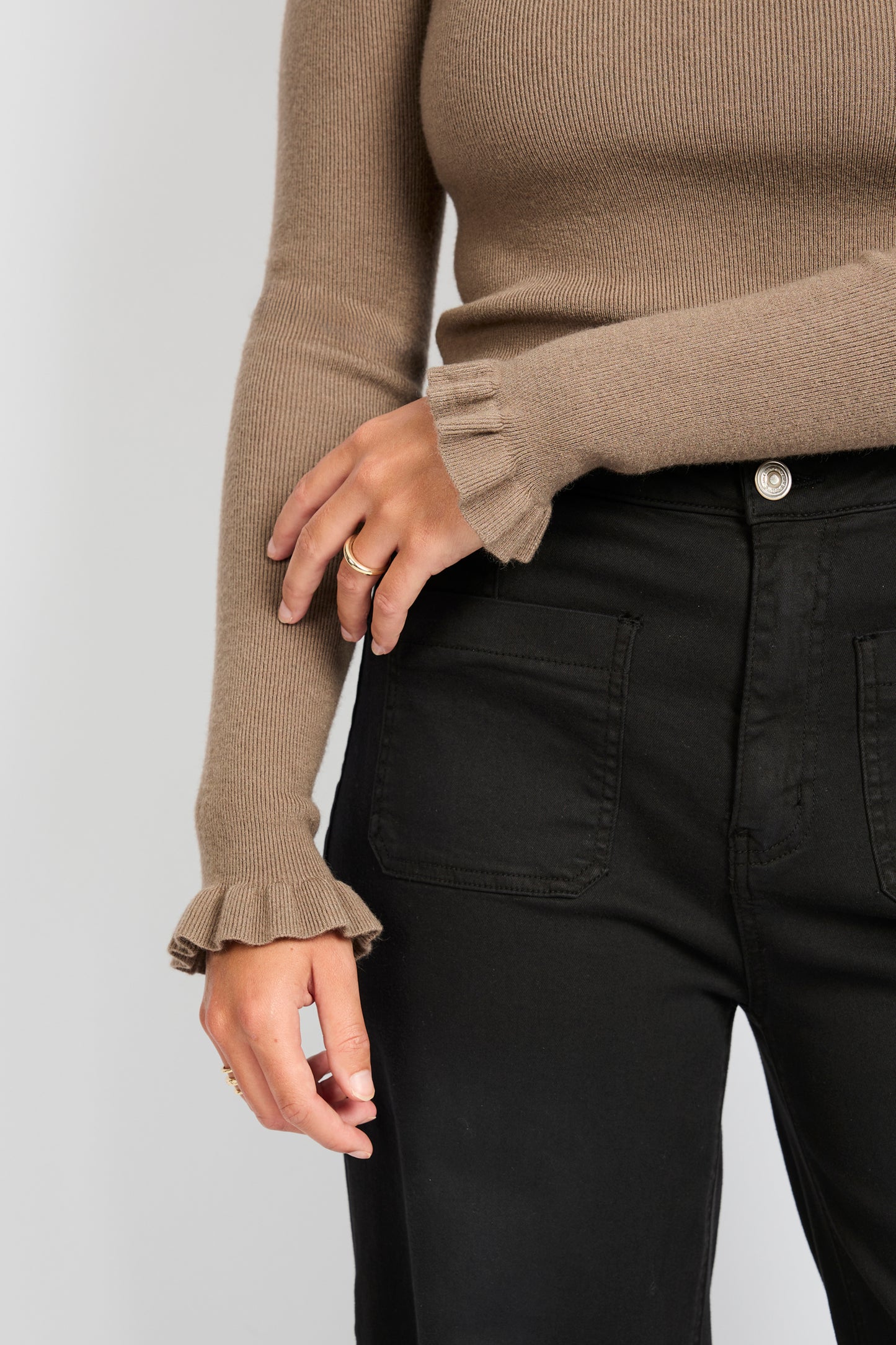 Astrid knit pullover - bronze