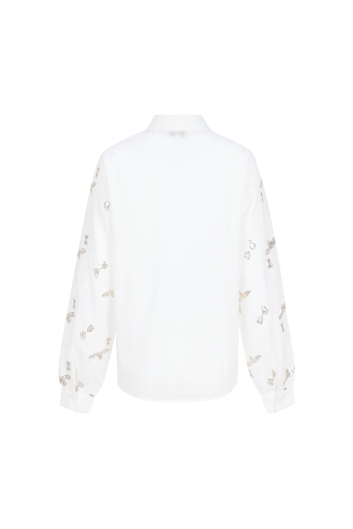 Leilani blouse gold detail - ecru