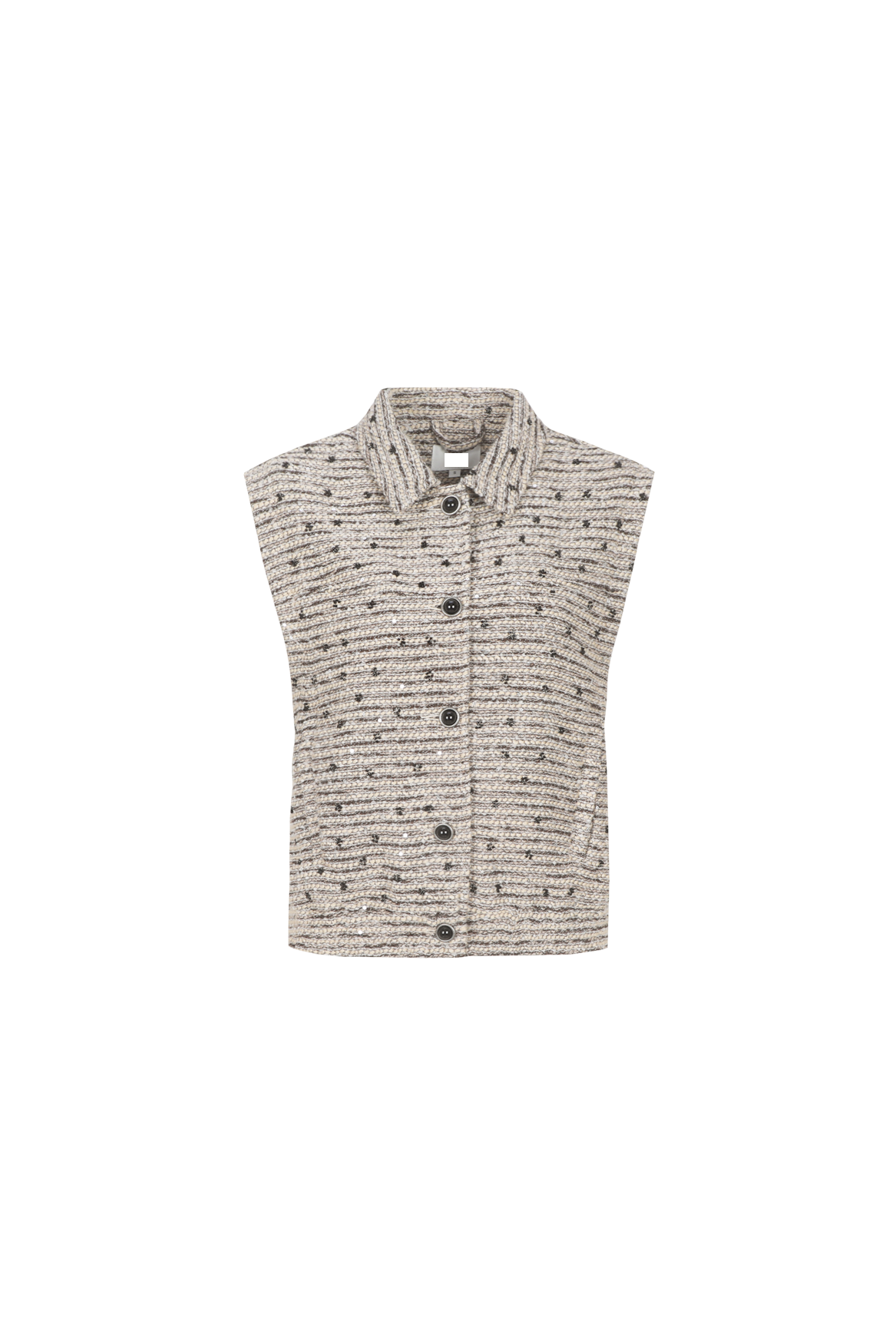Kamyla gilet - sand mix