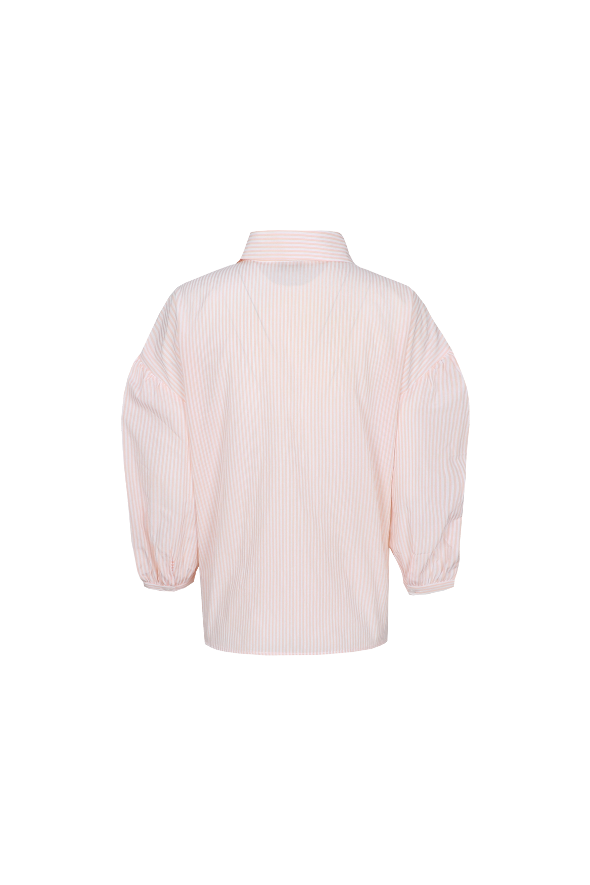 Leda blouse streep - zalm