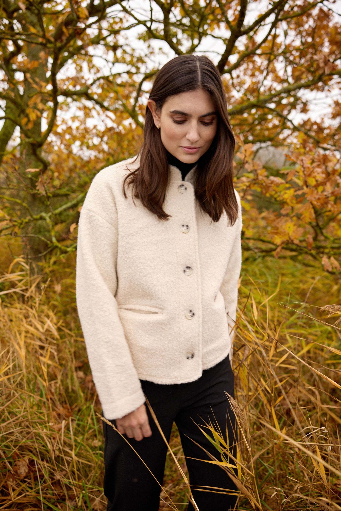Shaima jacket - ecru