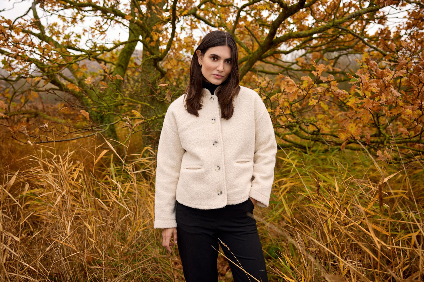 Shaima jacket - ecru