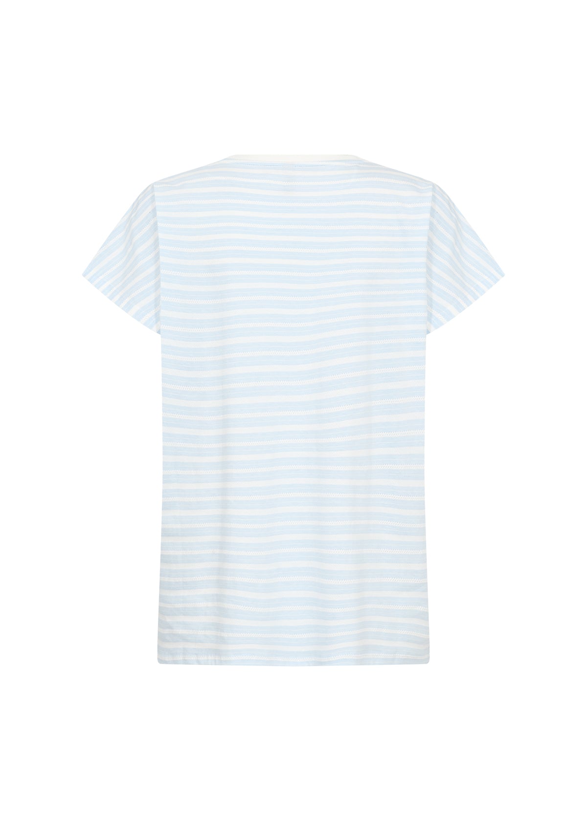 Chanie 1 t-shirt streep - lichtblauw