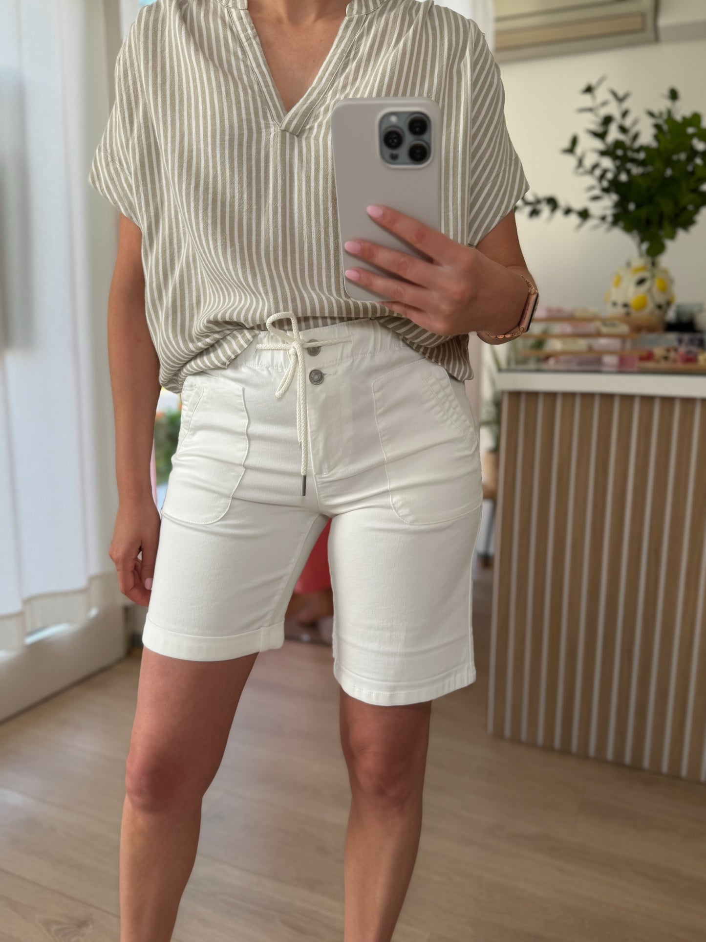 Short rekker - wit