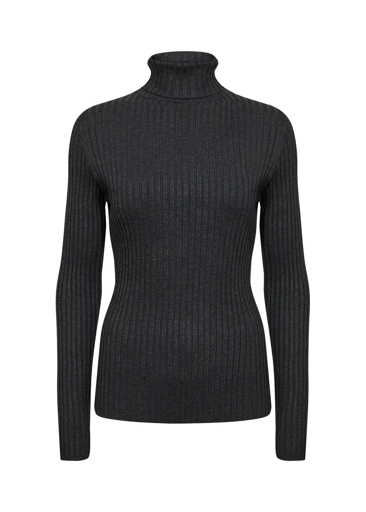 Dollie 483 rolkraag - donkergrijs