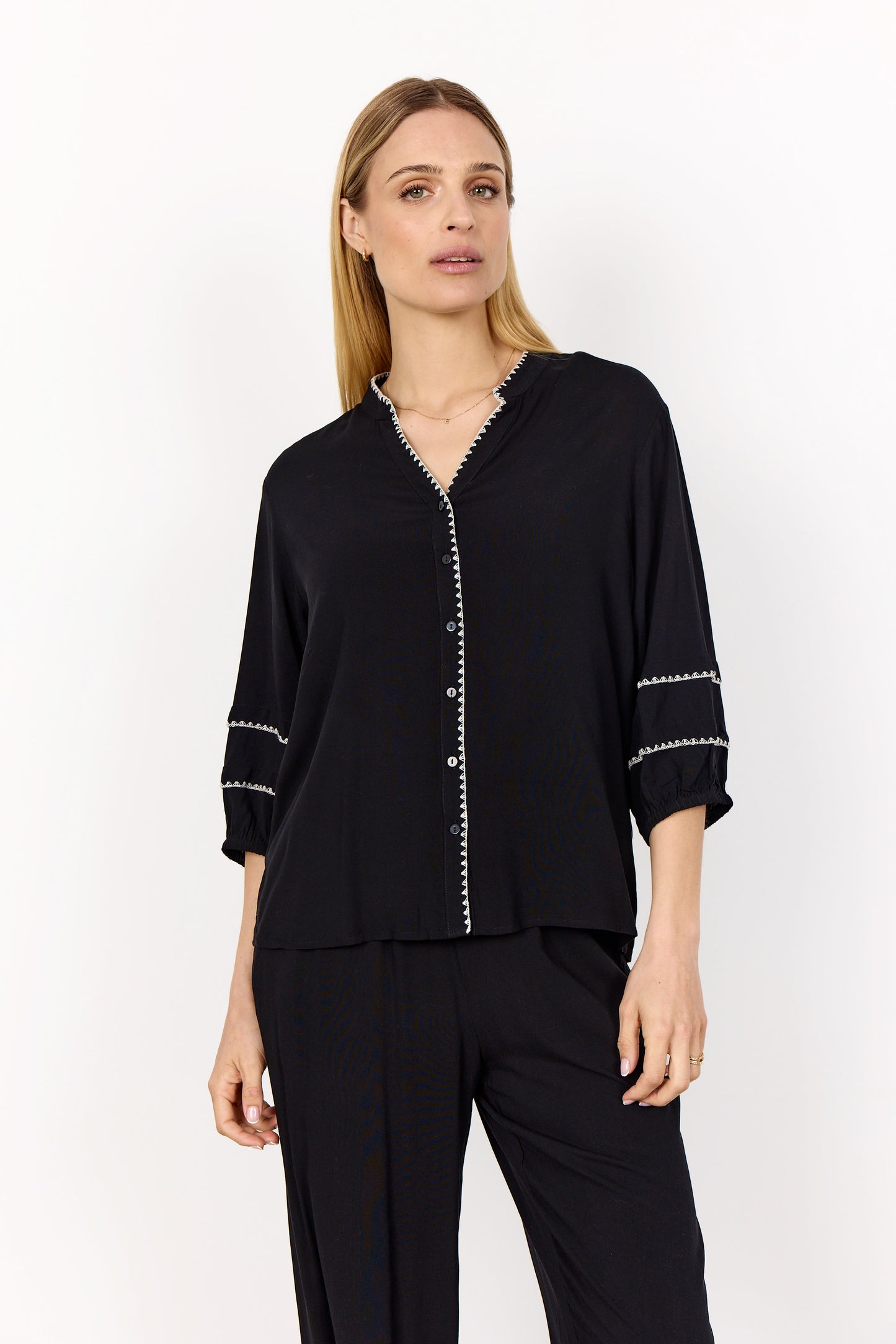 Radia 216 blouse - zwart