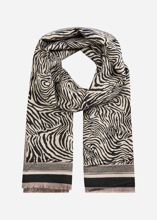 Sjaal zebra SC - bruin