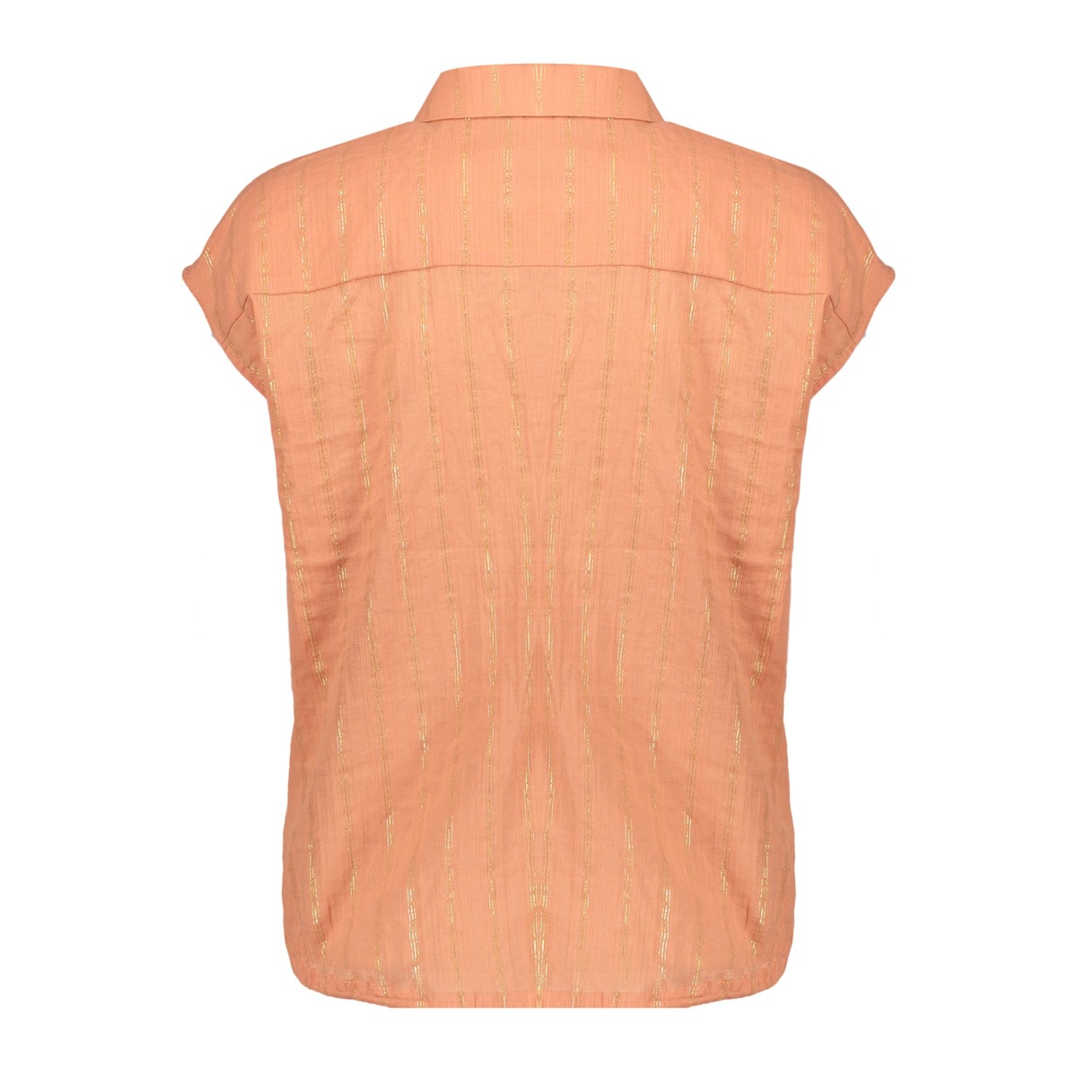 53104 shirt gold lurex - orange