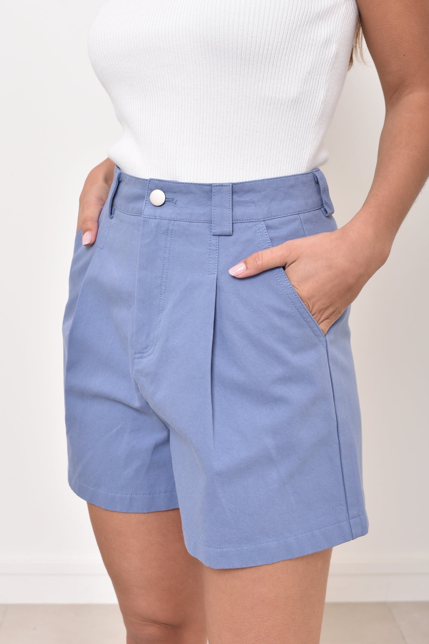 short - jeansblue