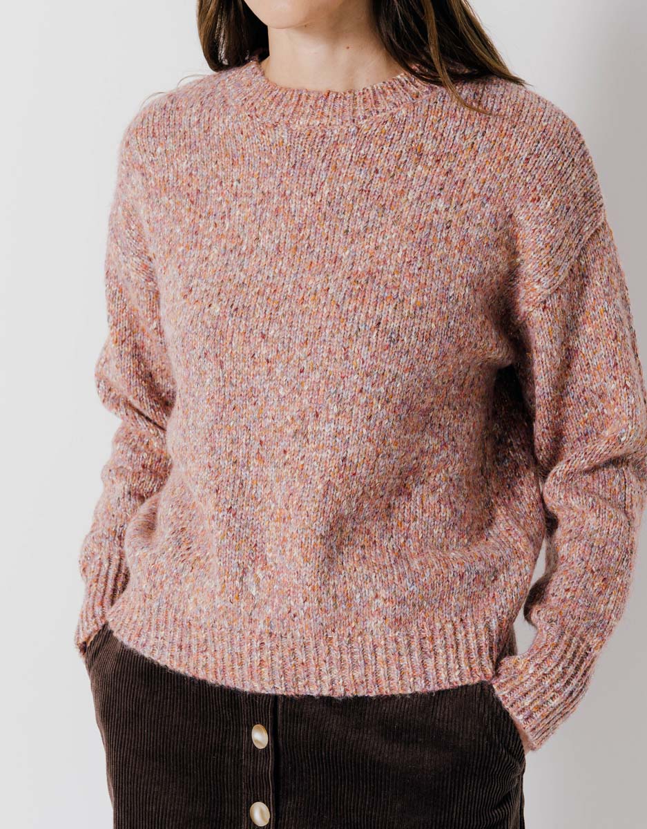 Gestipte trui Rihanna - roze
