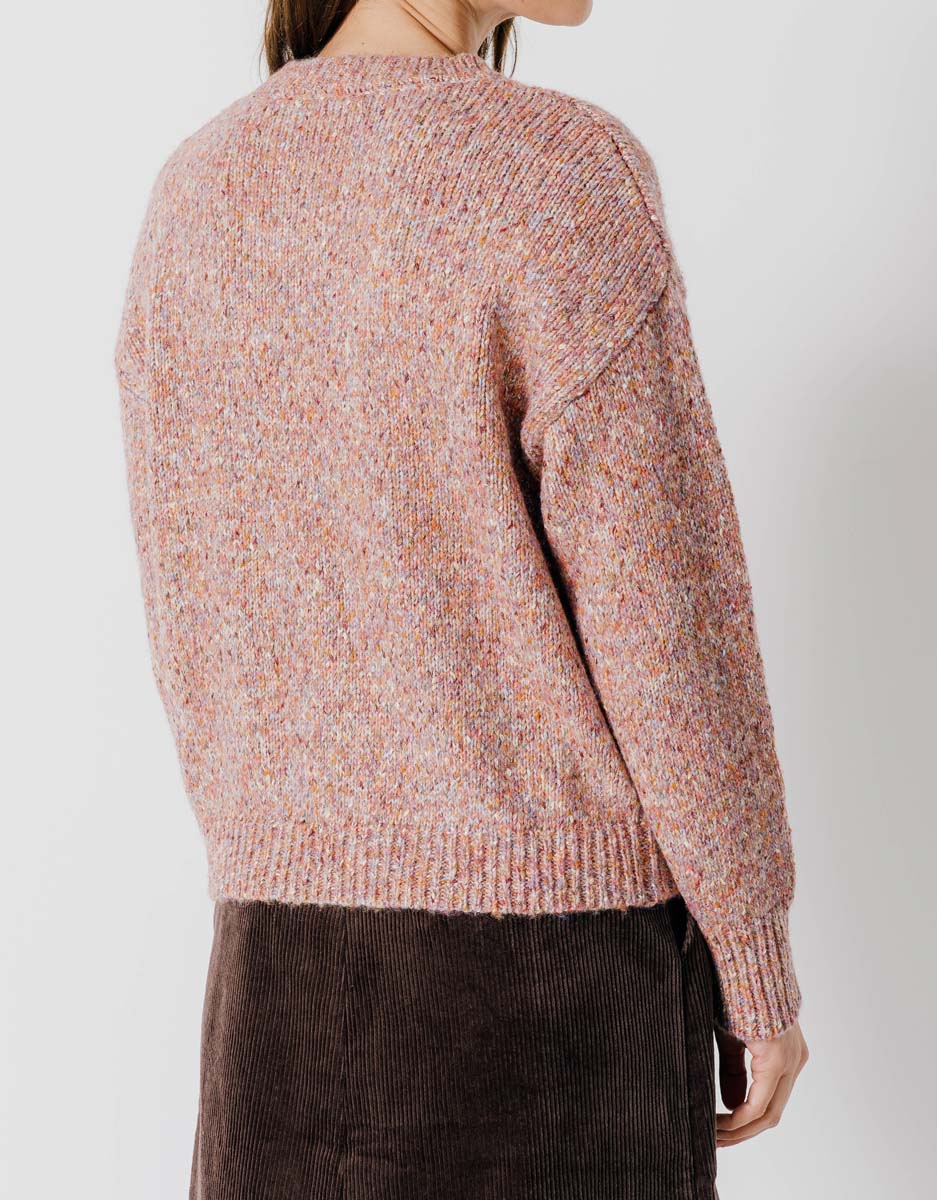 Gestipte trui Rihanna - roze