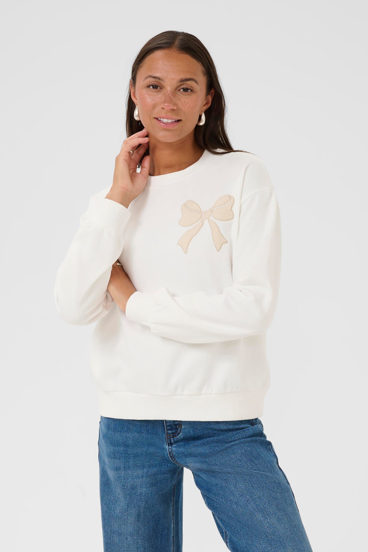 Elenora sweatshirt - chalk
