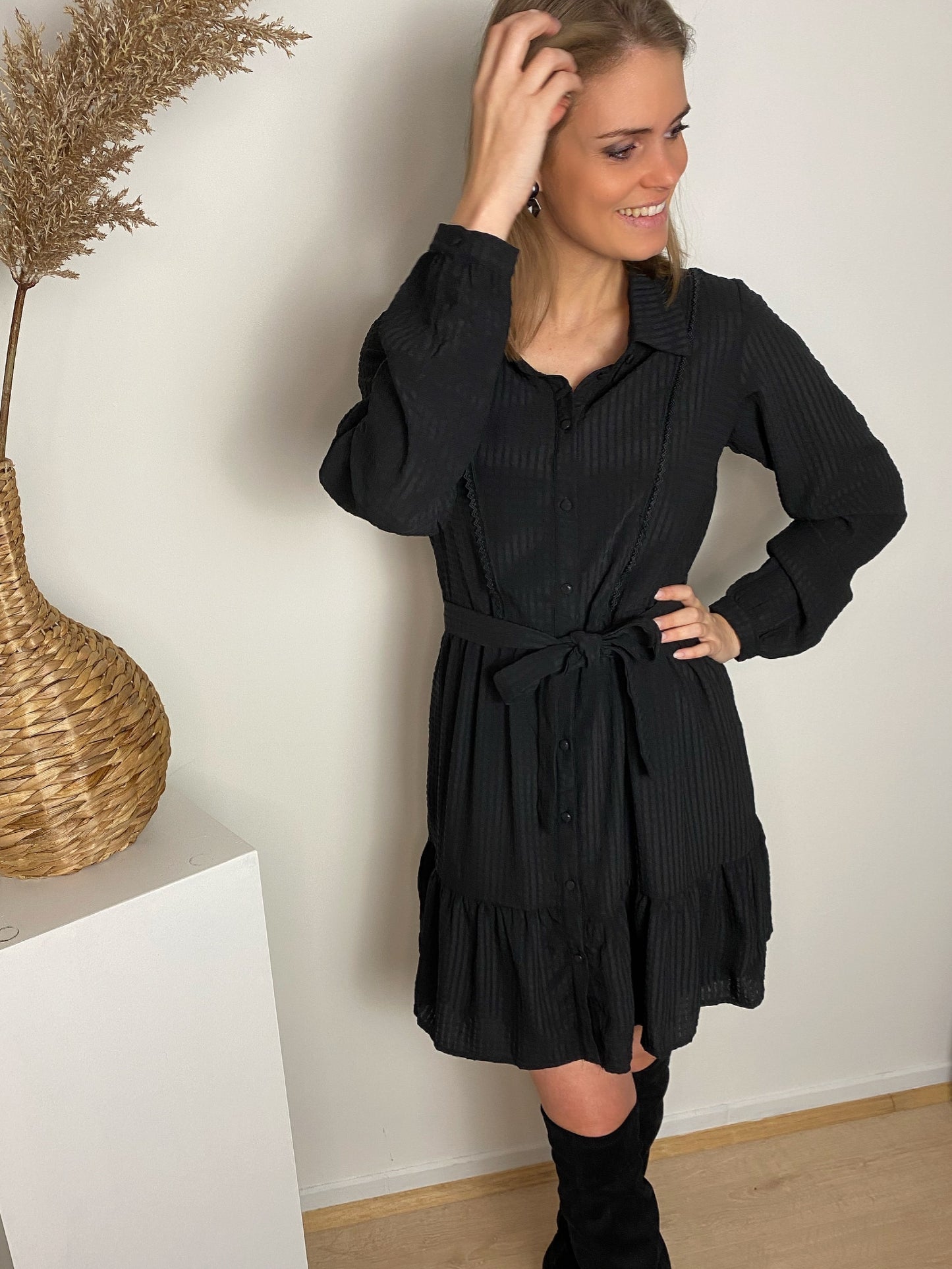 Dilana dress zwart LM