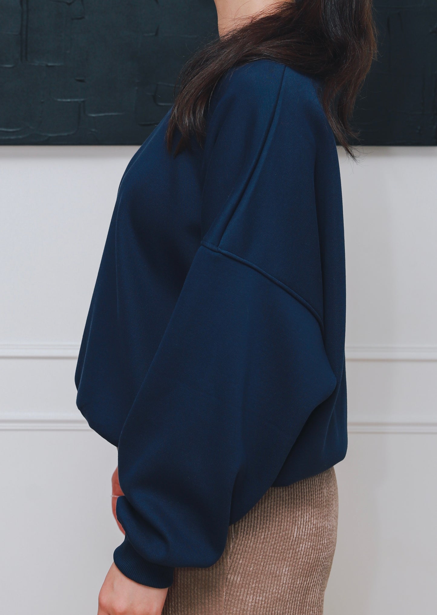 Basic sweaters - donkerblauw