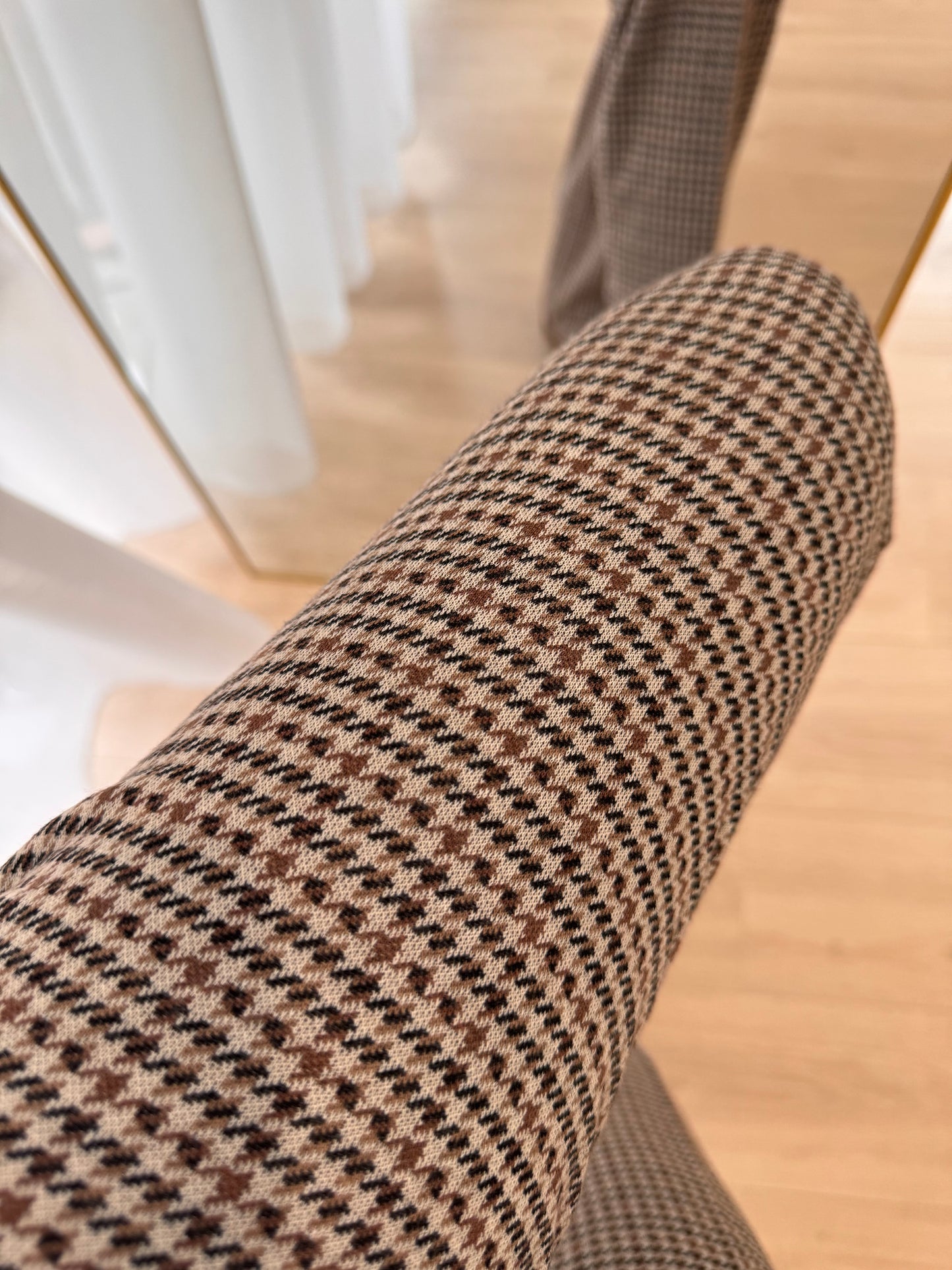 Hannah pied de poule - beige