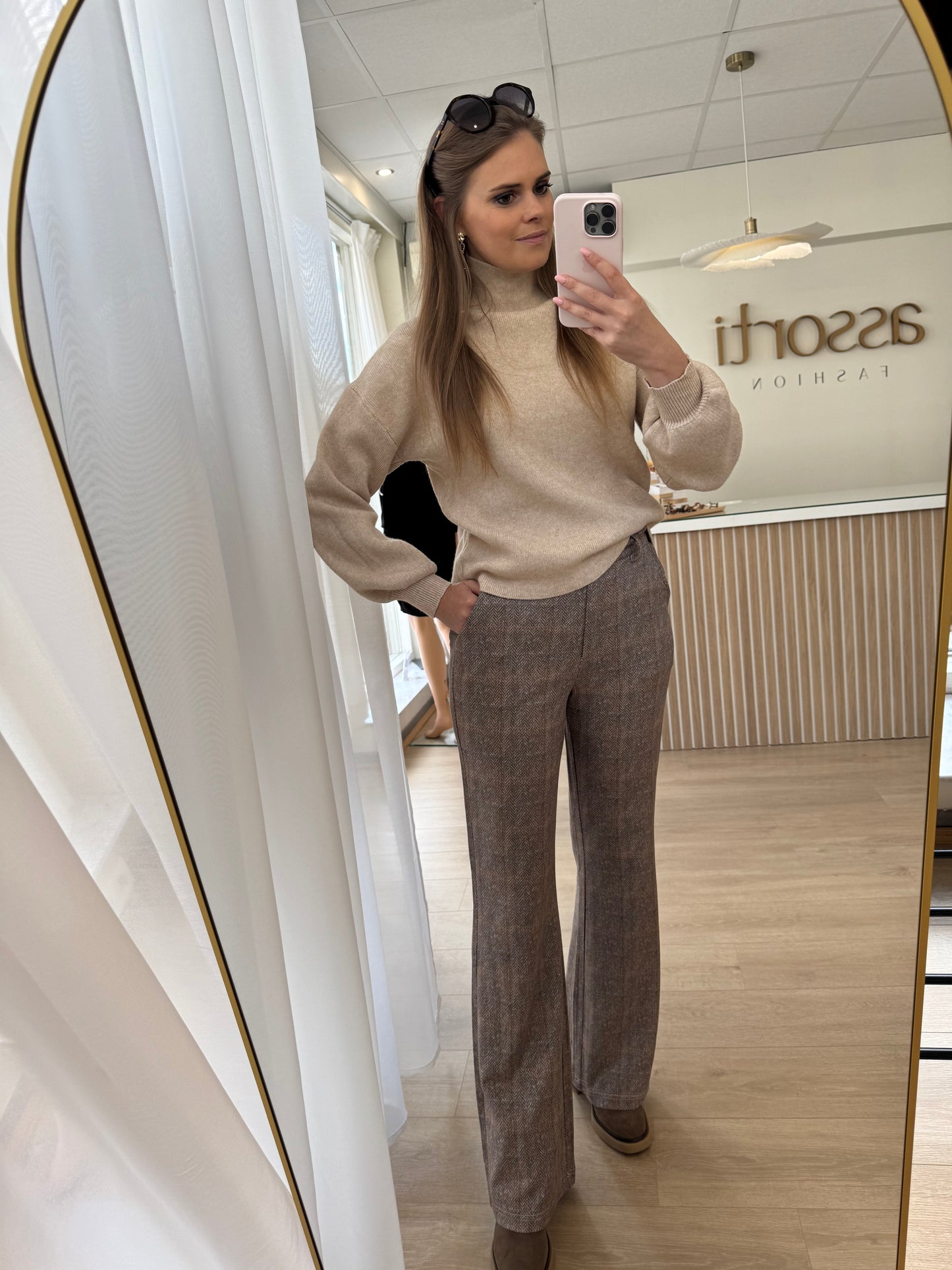 Paola pants - light camel