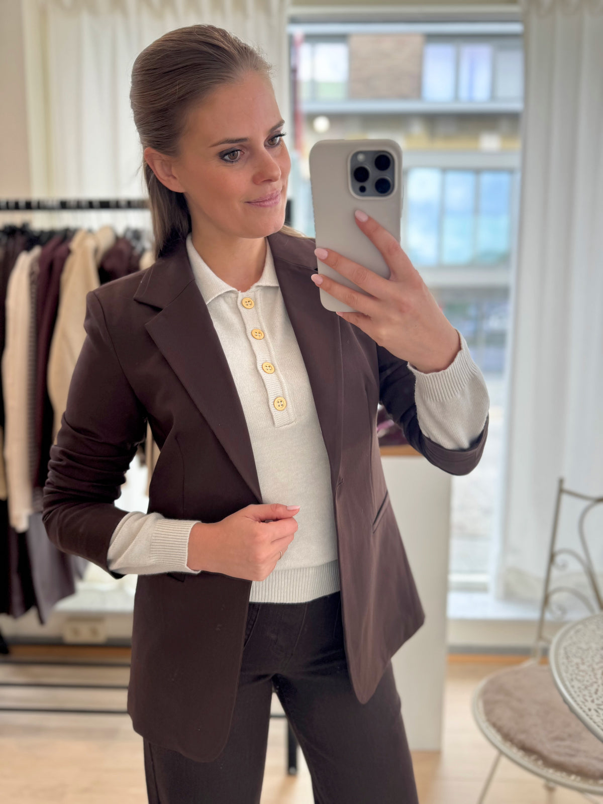 Sakura blazer - bruin
