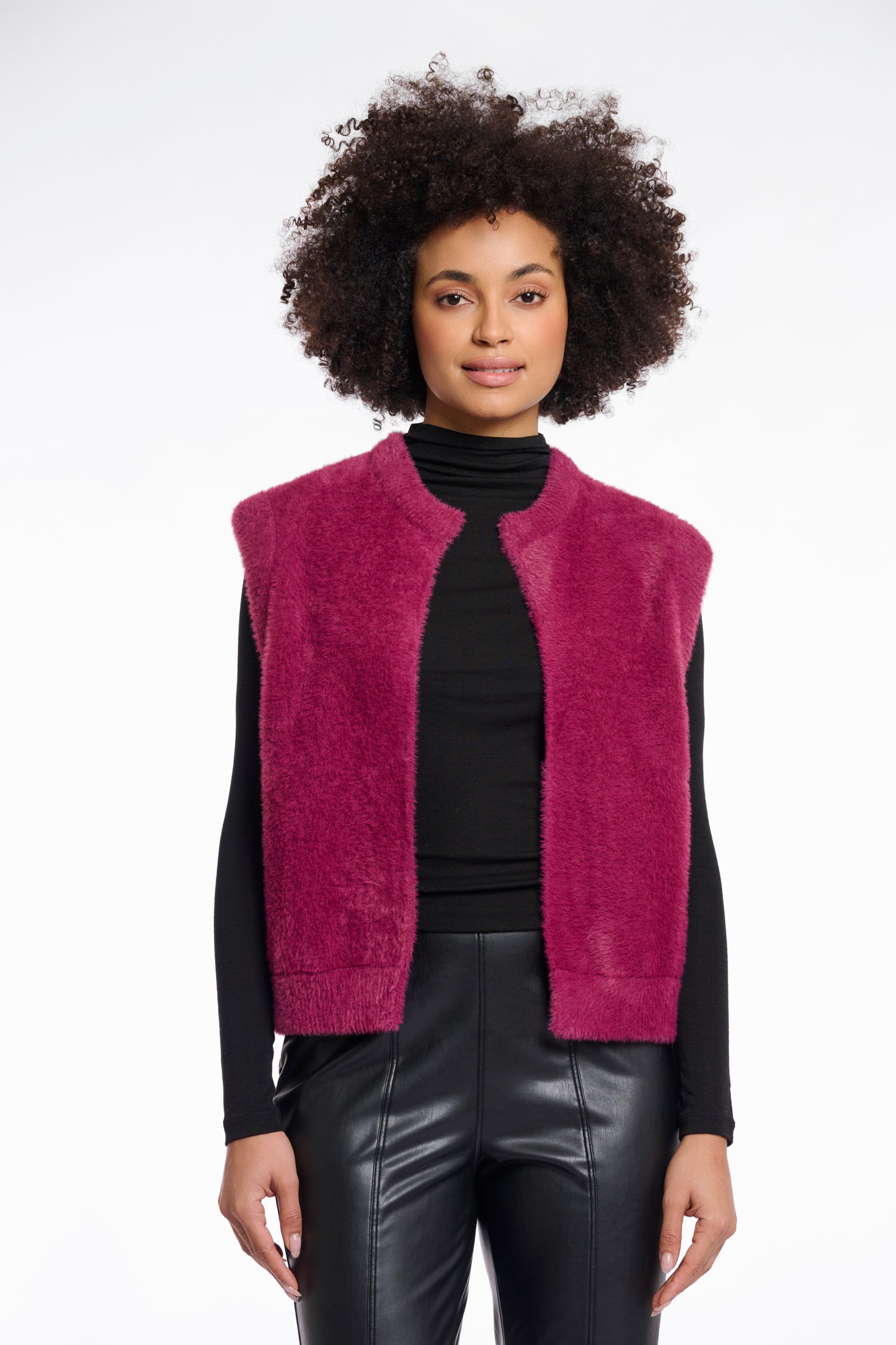 Elona waistcoat - plum
