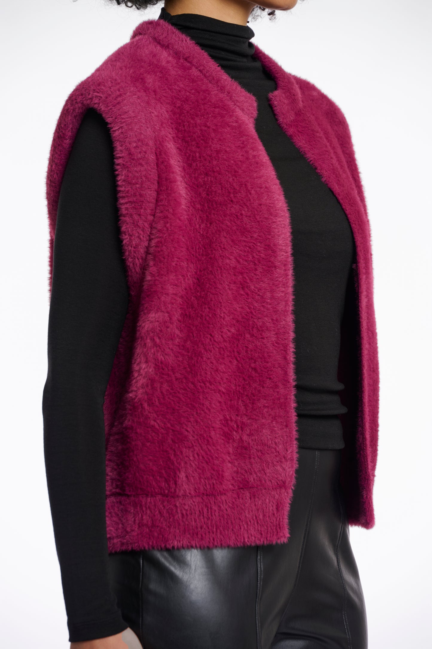 Elona waistcoat - plum