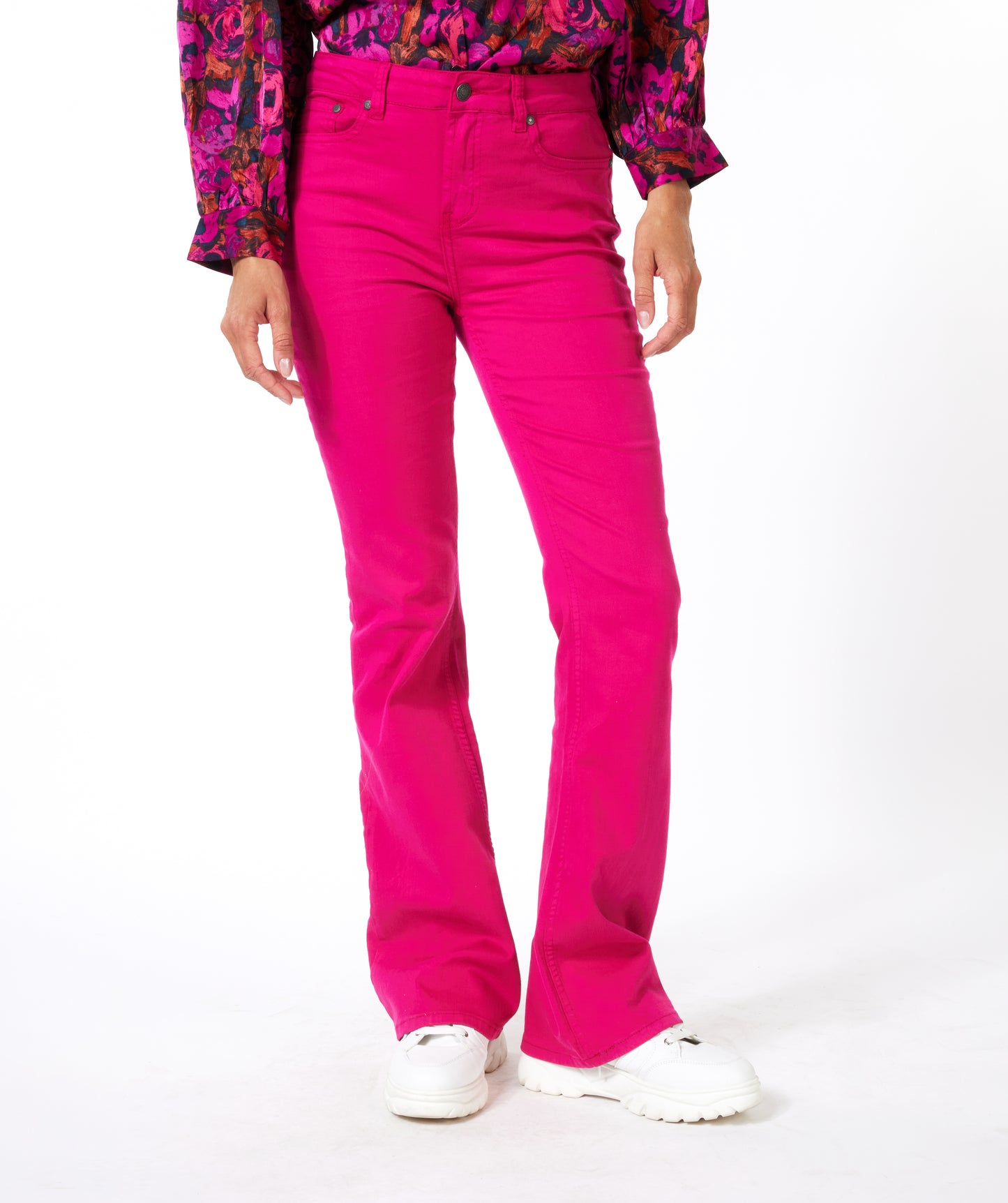 Broek flair EsQualo - fuschia