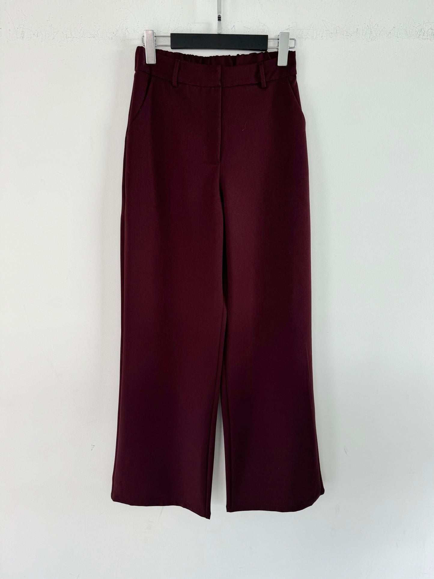 Klassieke broek - bordeaux