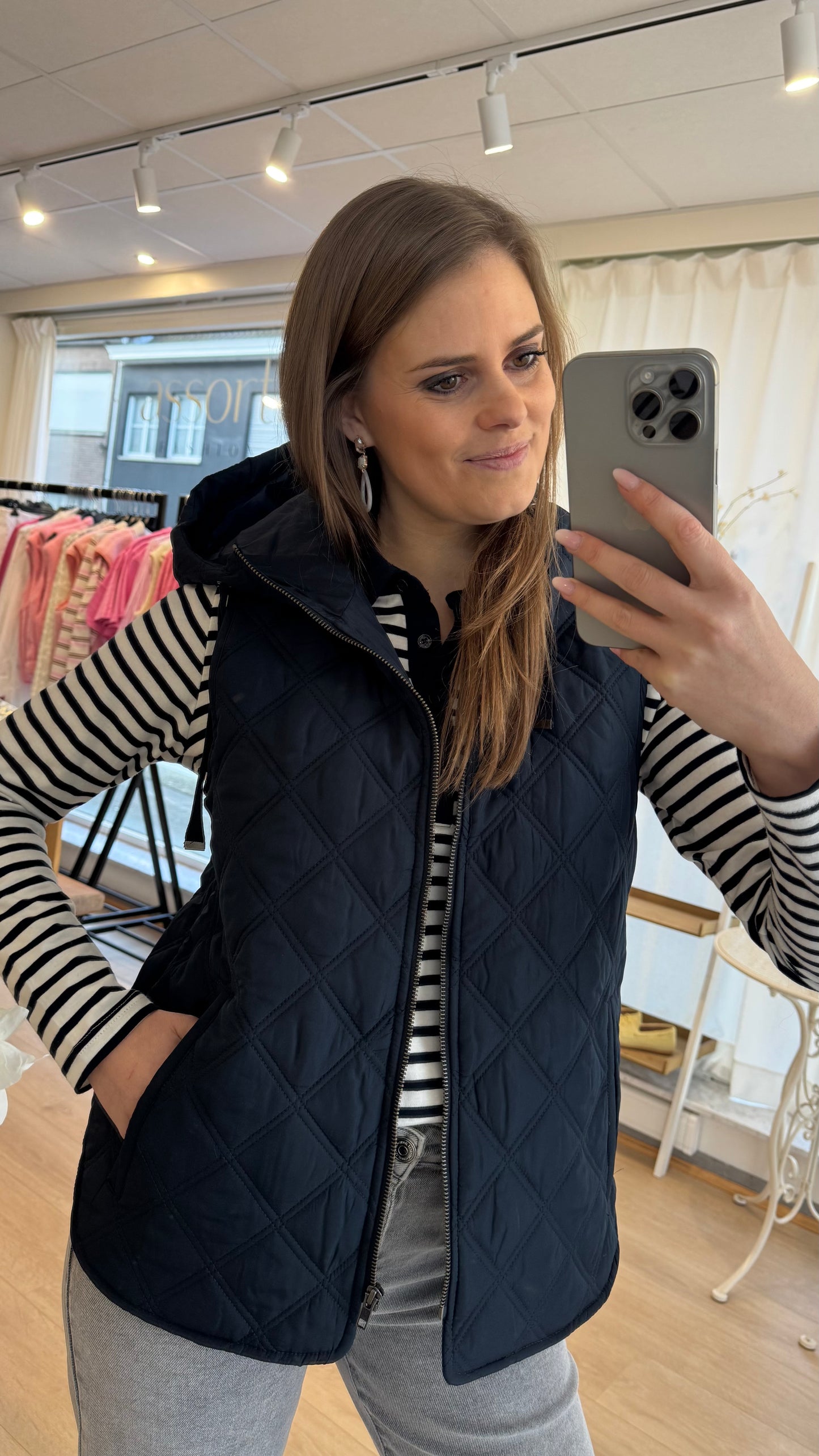 Fenya bodywarmer - navy