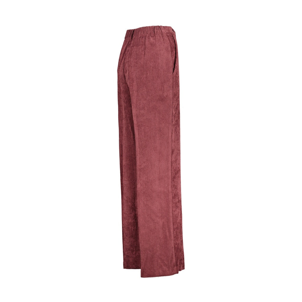 Ferrara ribfluweel broek - bordeaux