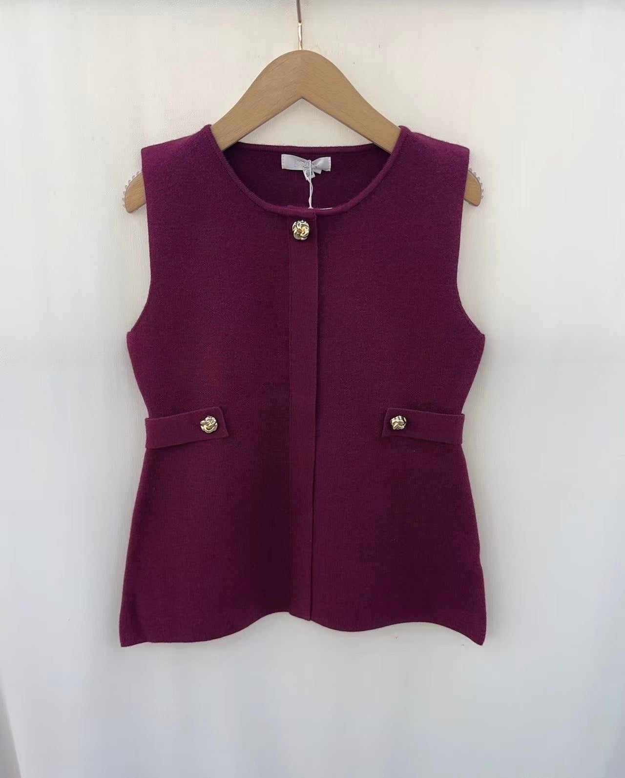 Jacket gold button - Bordeaux