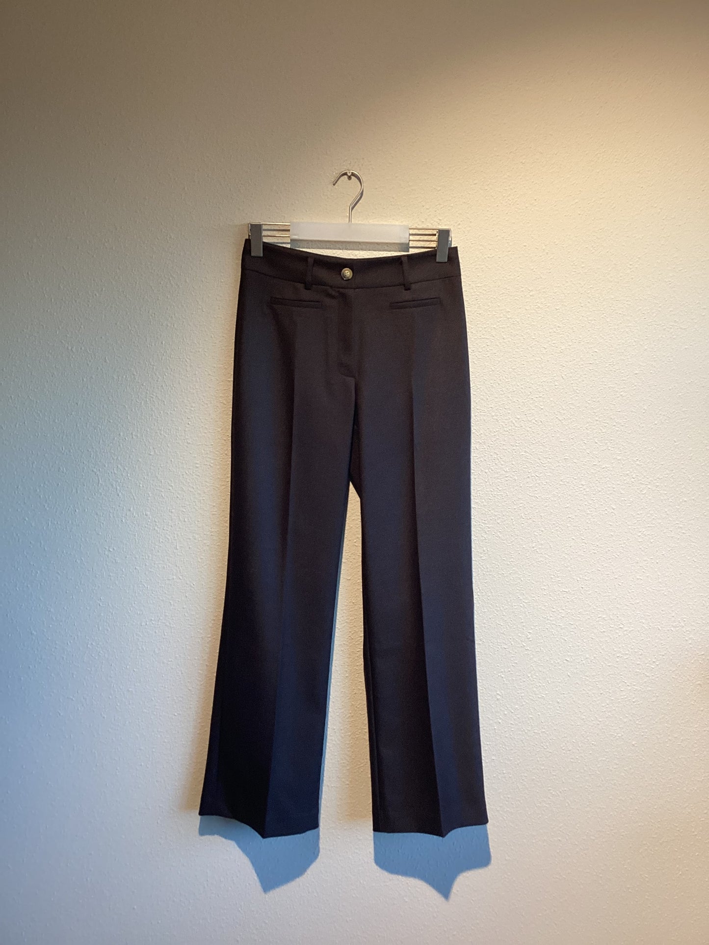 51586 Pantalon with pockets - brown