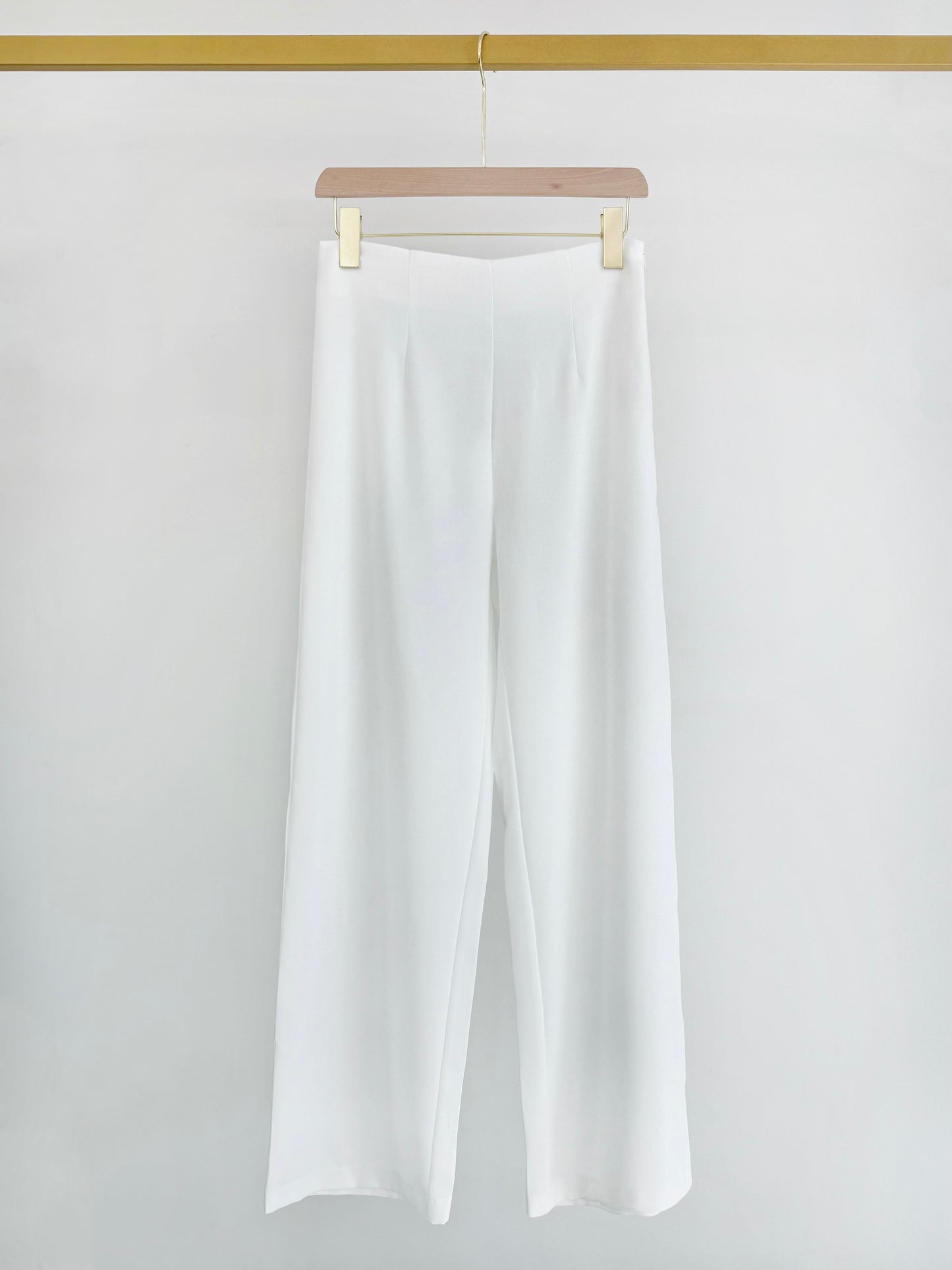 Pantalon rits - wit