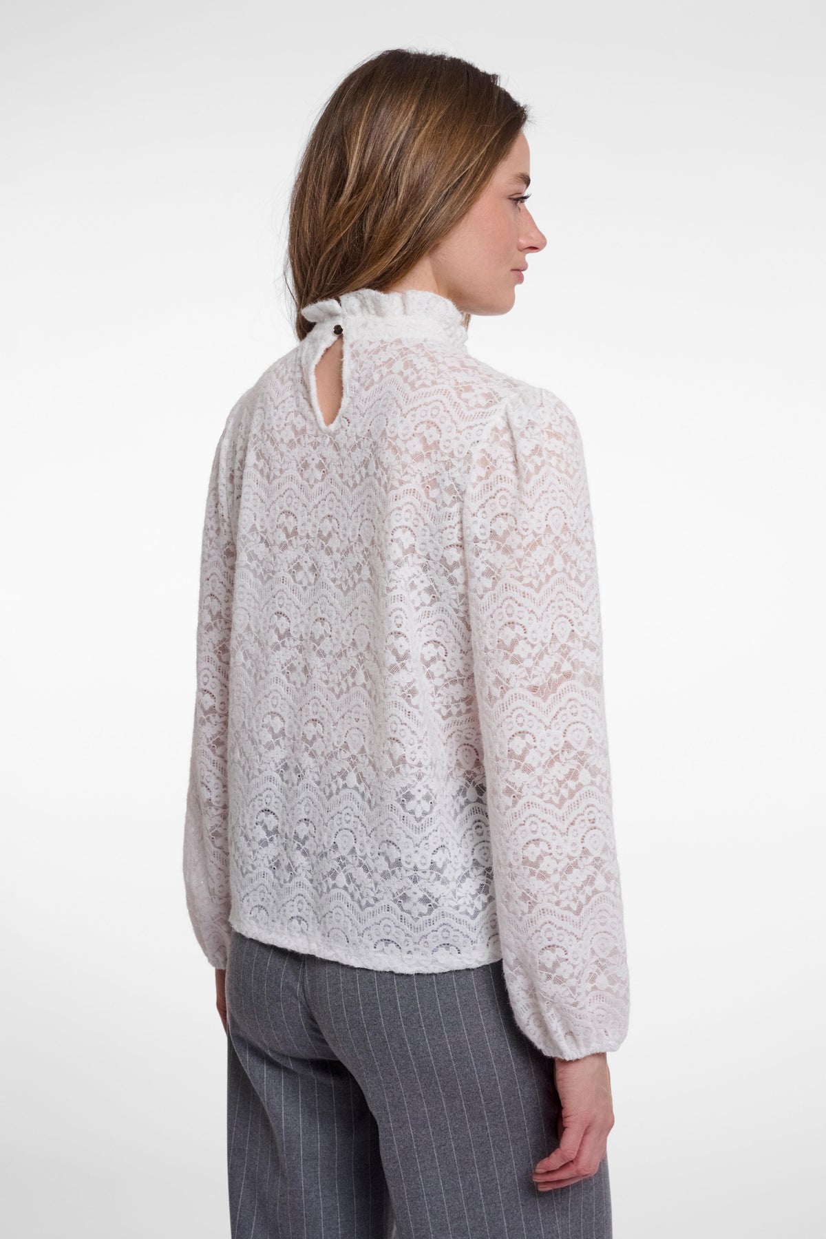Miraya blouse kant - ecru