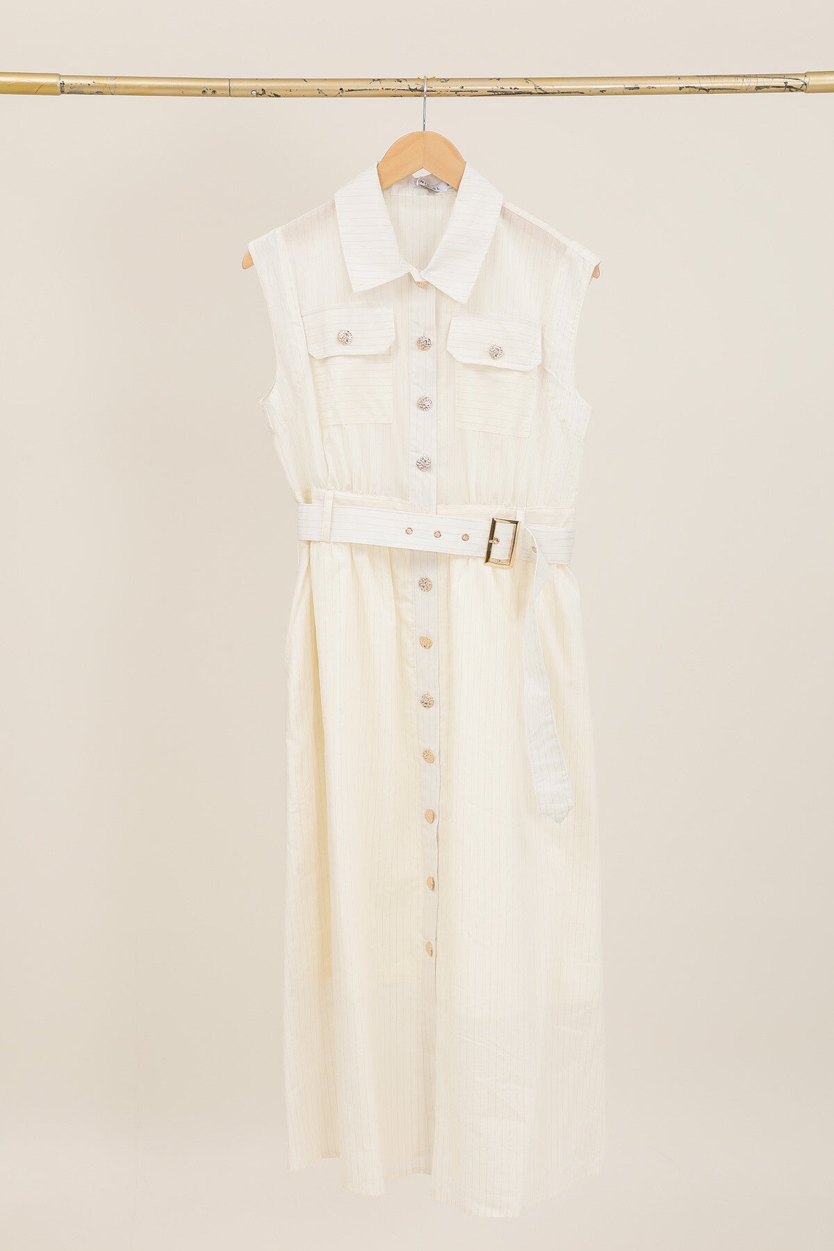 Vivienne Maxi Jurk - ecru