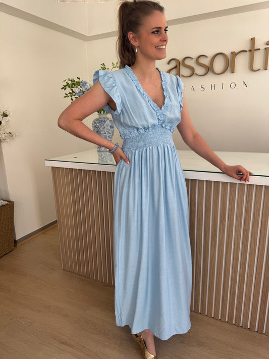 Dilja dress - lichtblauw