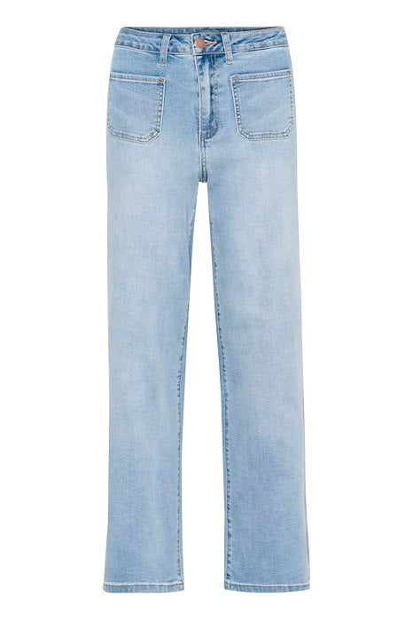 Karla wide jeans - light blue